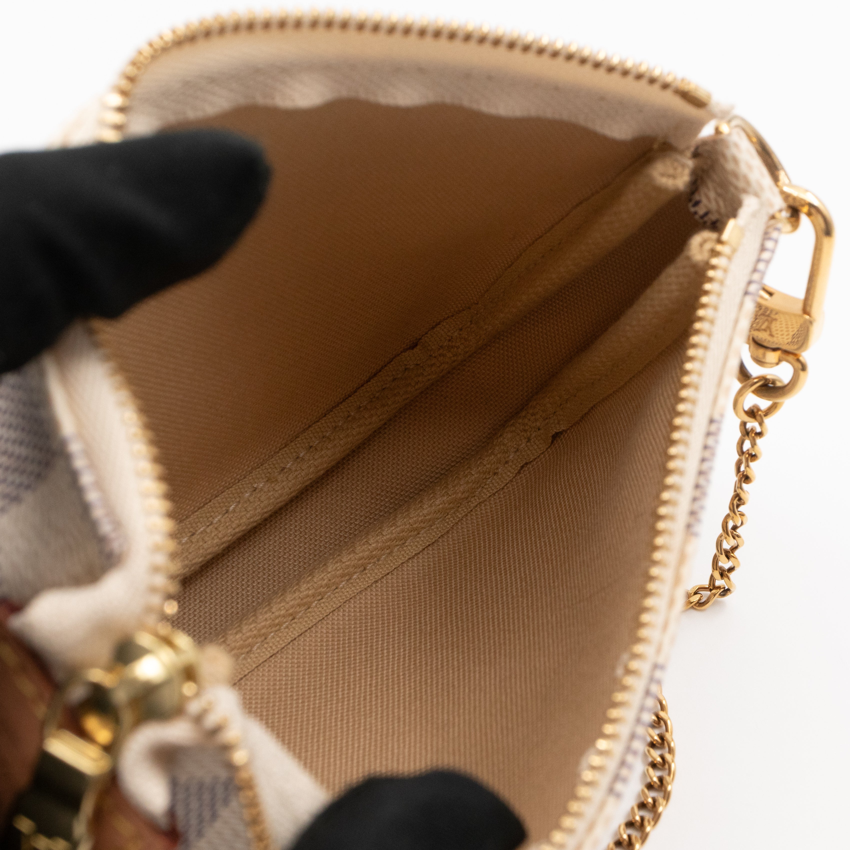 Mini Pochette Accessoires Damier Azur