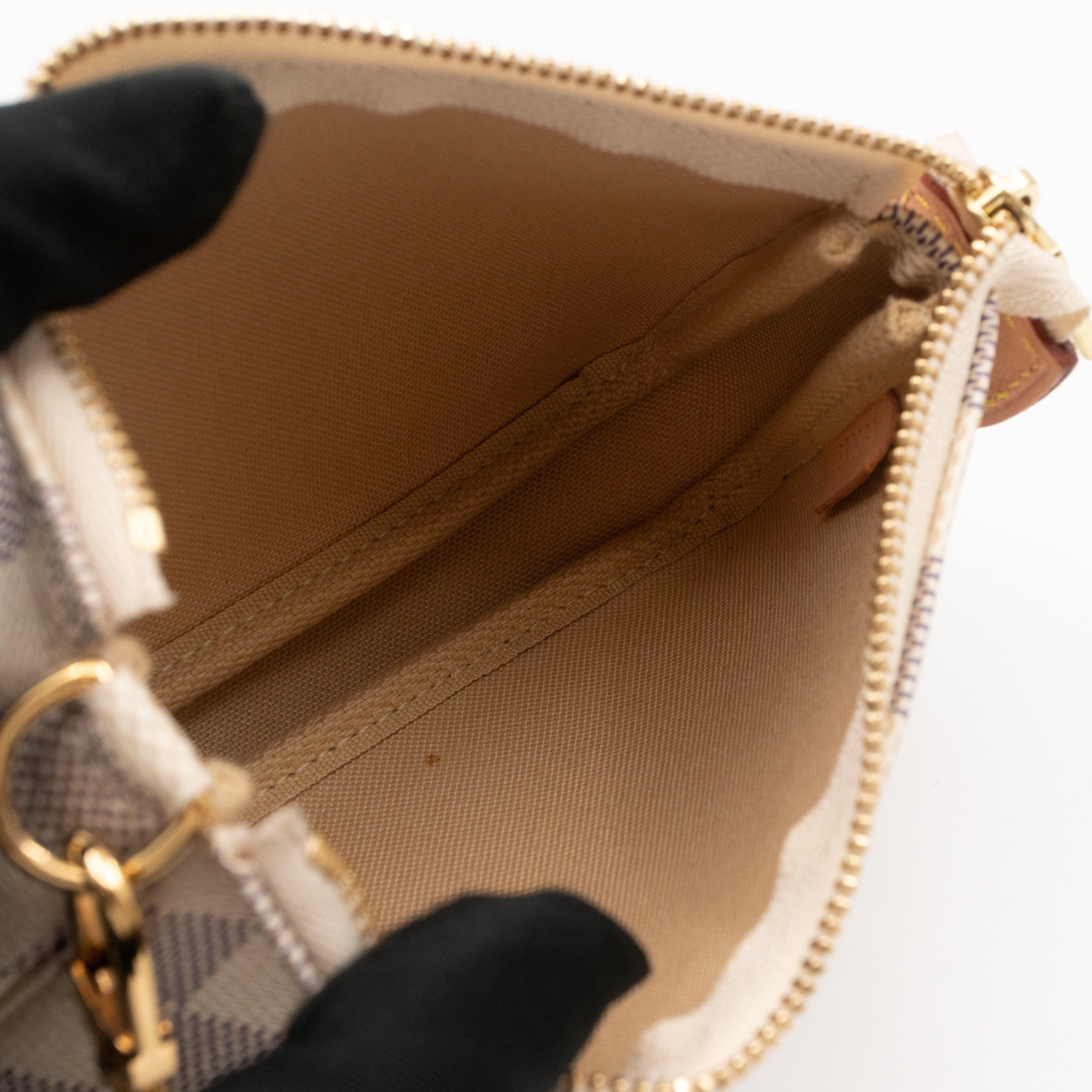 Mini Pochette Accessoires Damier Azur