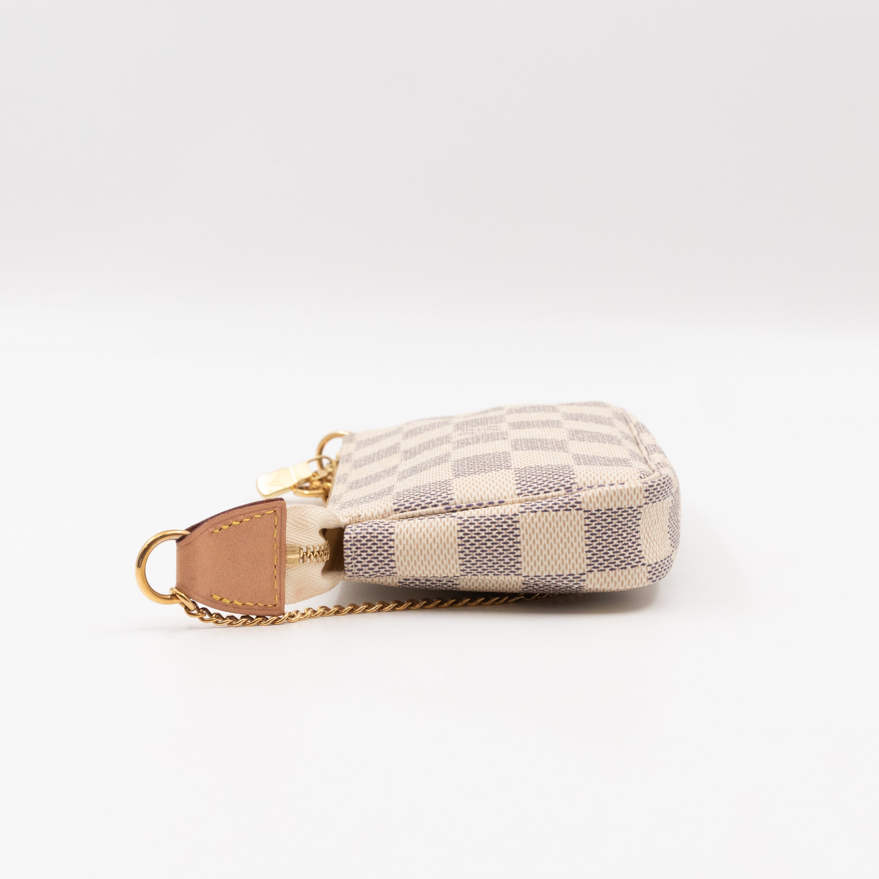 Mini Pochette Accessoires Damier Azur