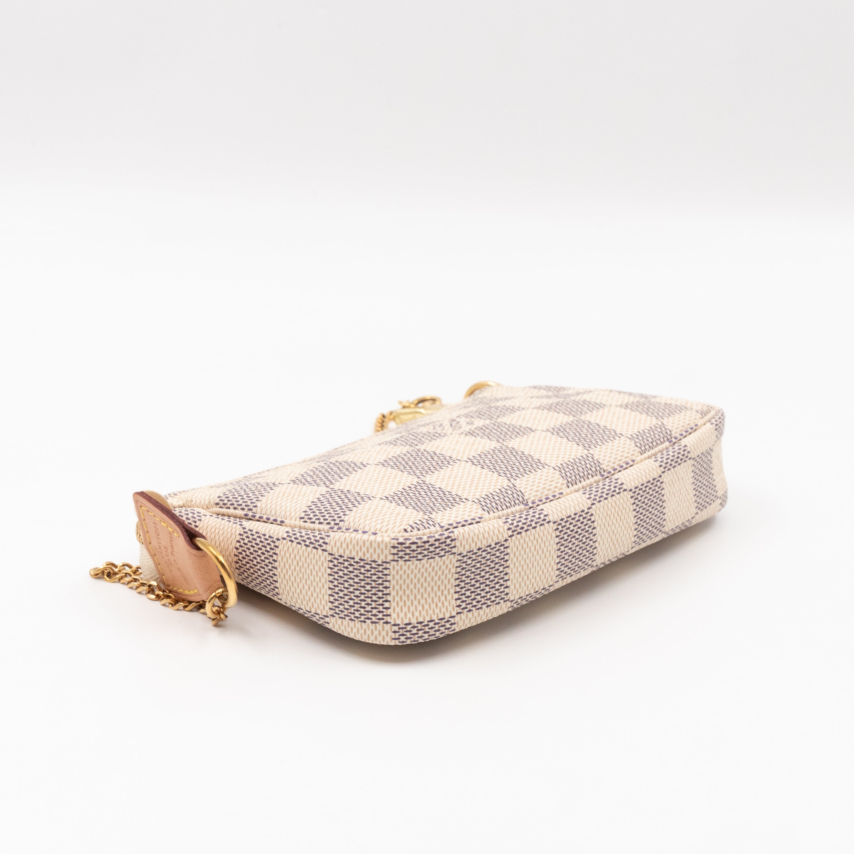 Mini Pochette Accessoires Damier Azur