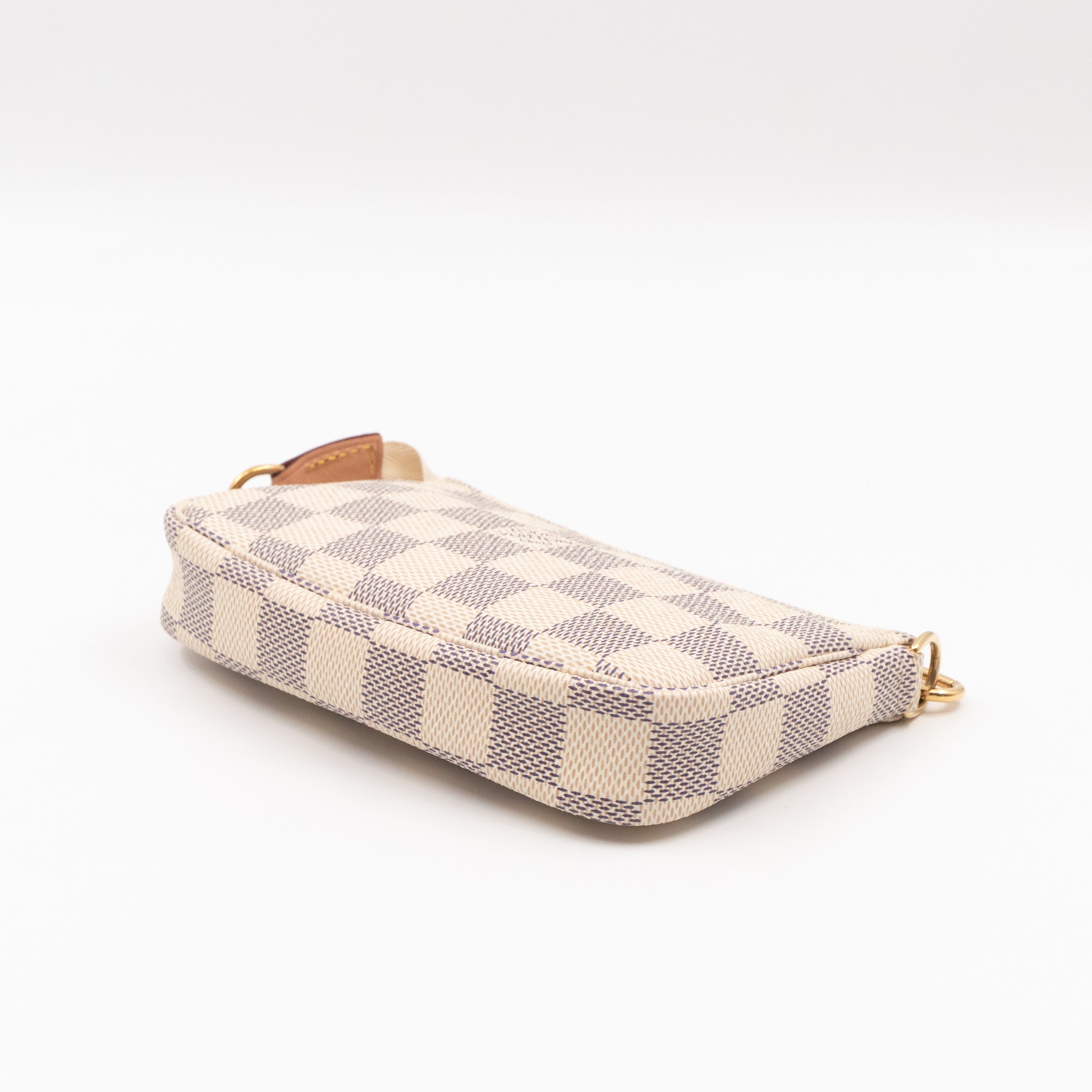 Mini Pochette Accessoires Damier Azur