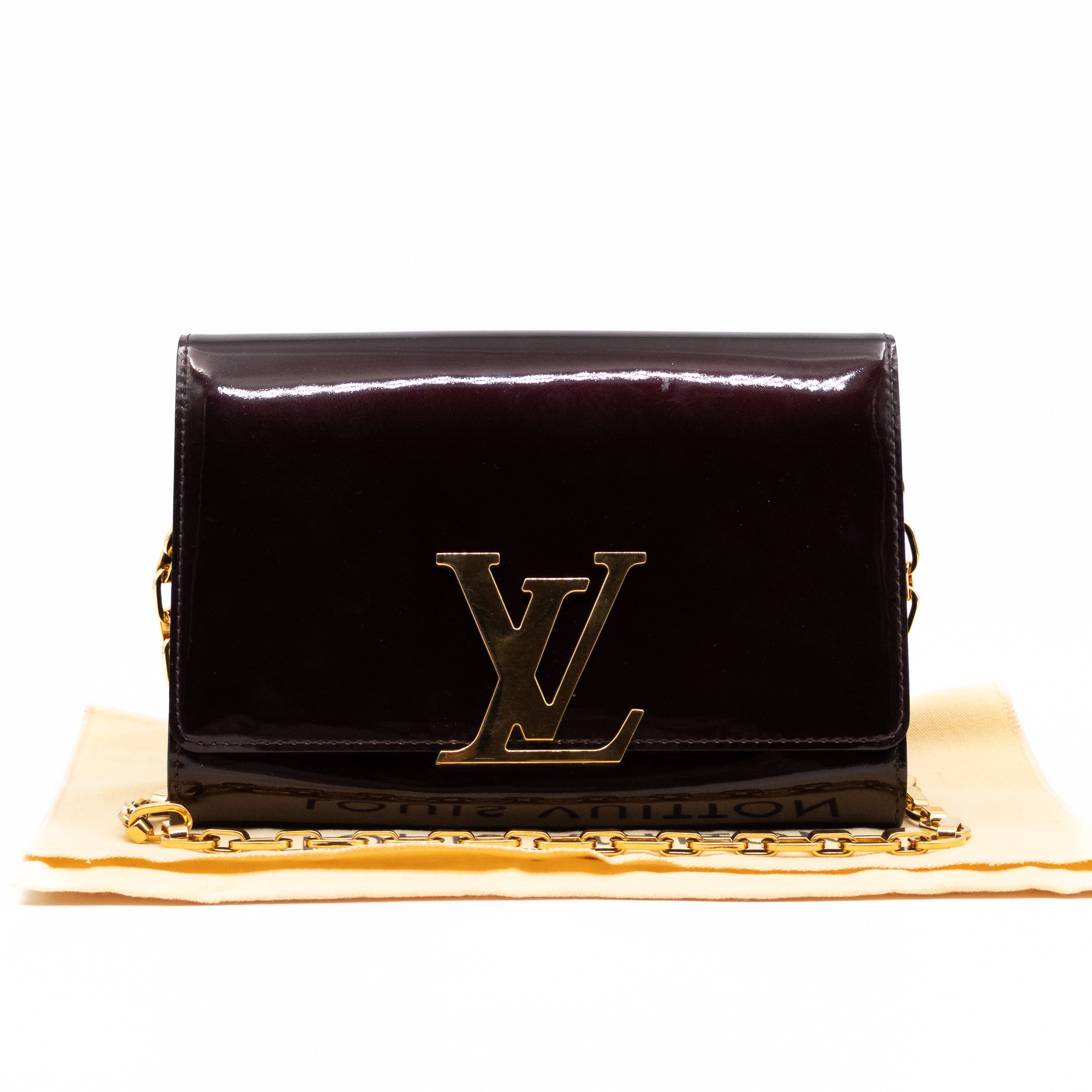 Chain Louise GM Amarante Vernis