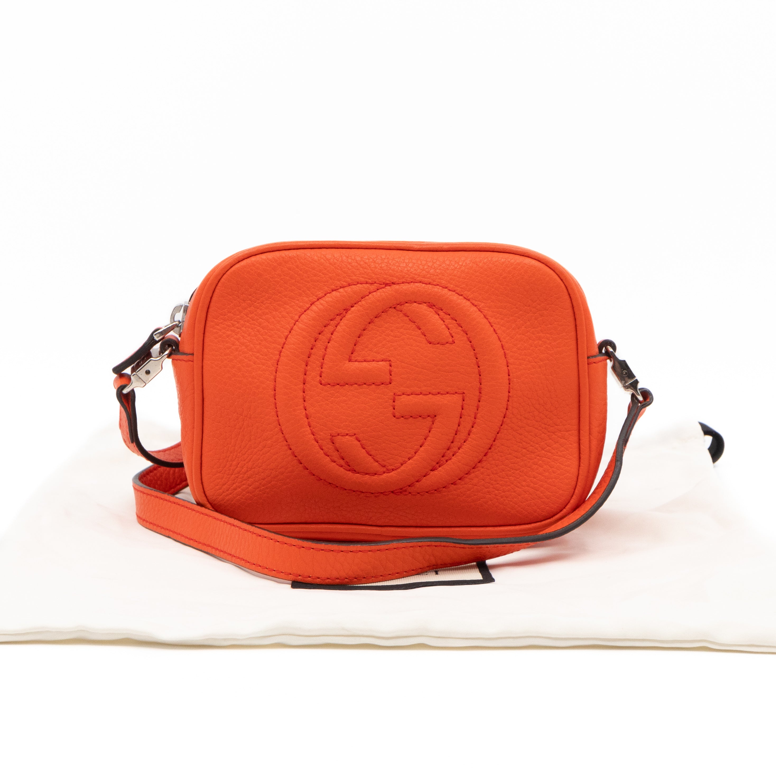 Gucci Kid's Disco Soho Mini Orange Leather – Queen Station