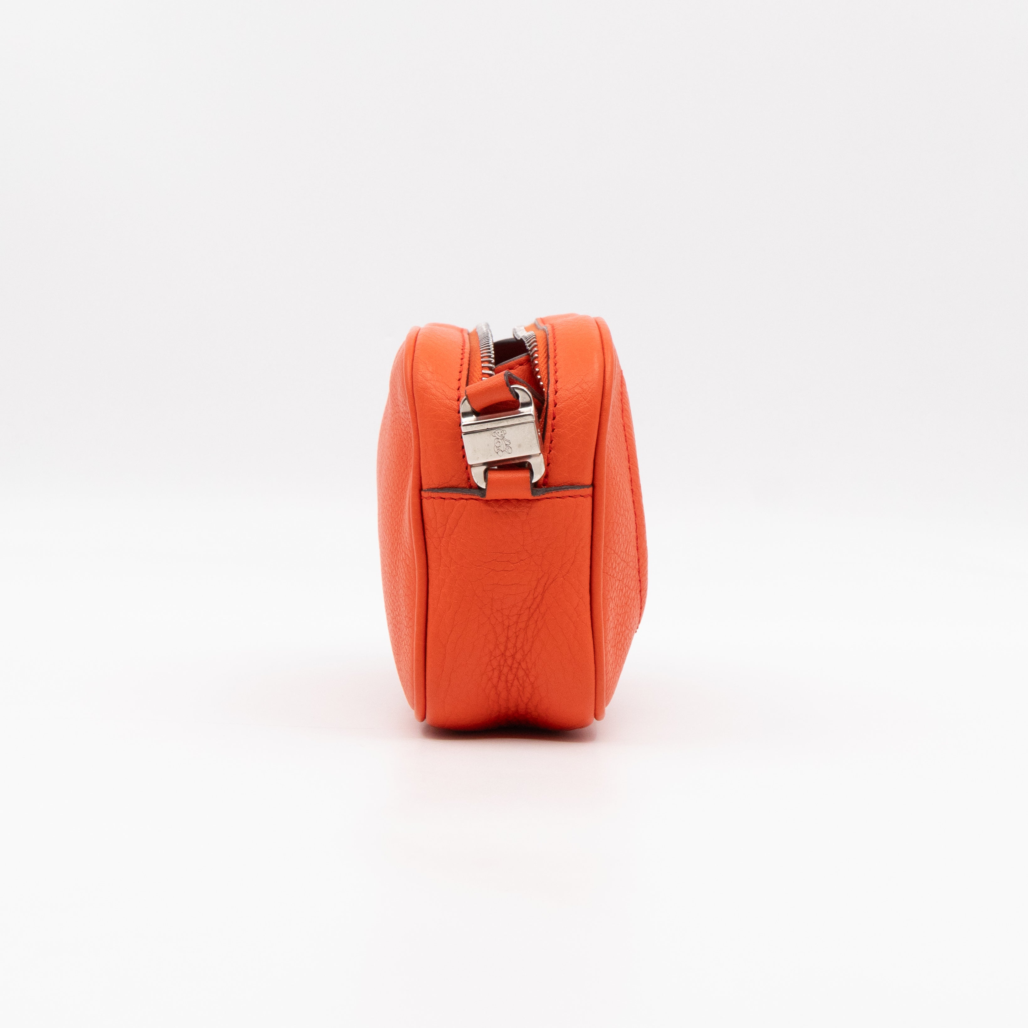 Kid's Disco Soho Mini Orange Leather