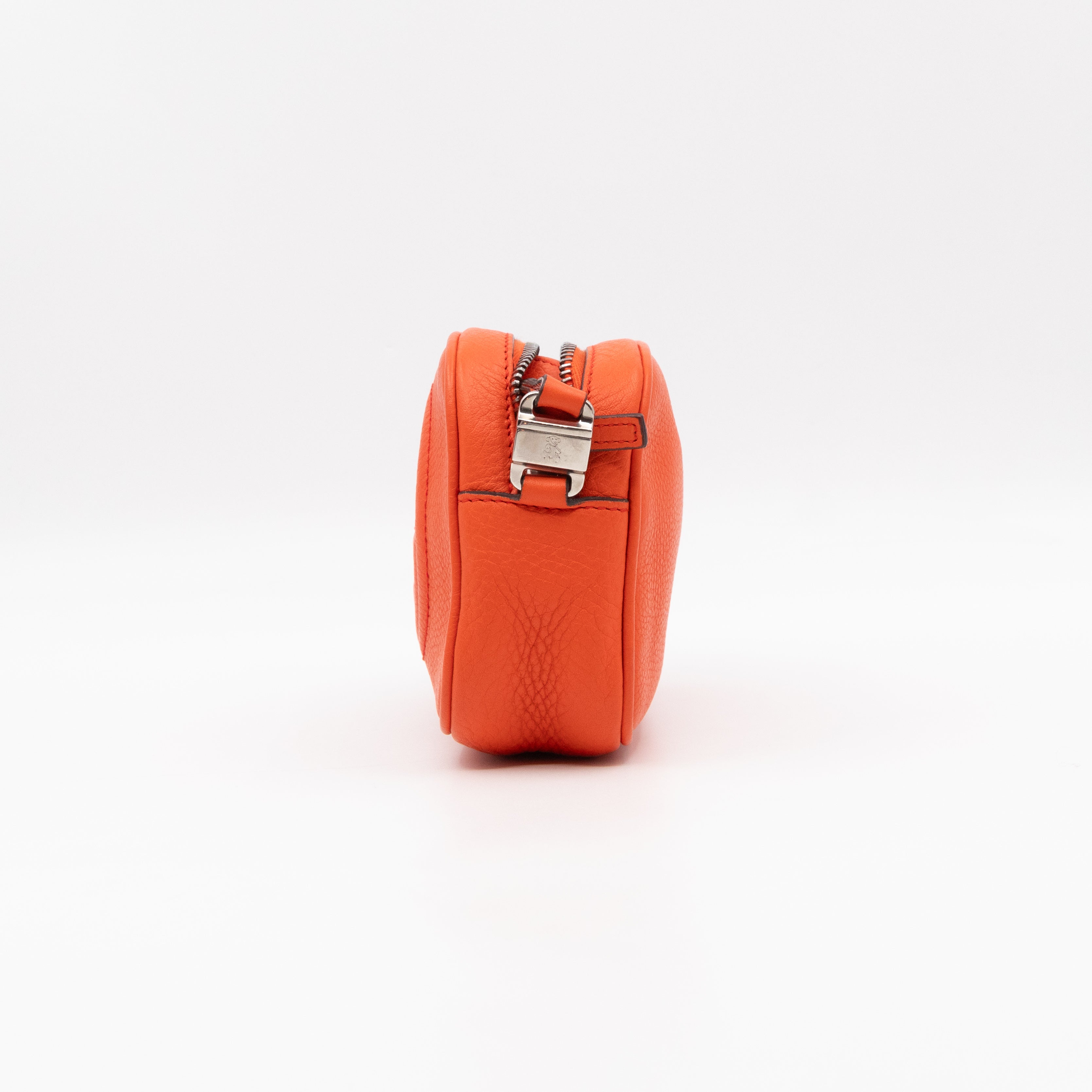 Kid's Disco Soho Mini Orange Leather