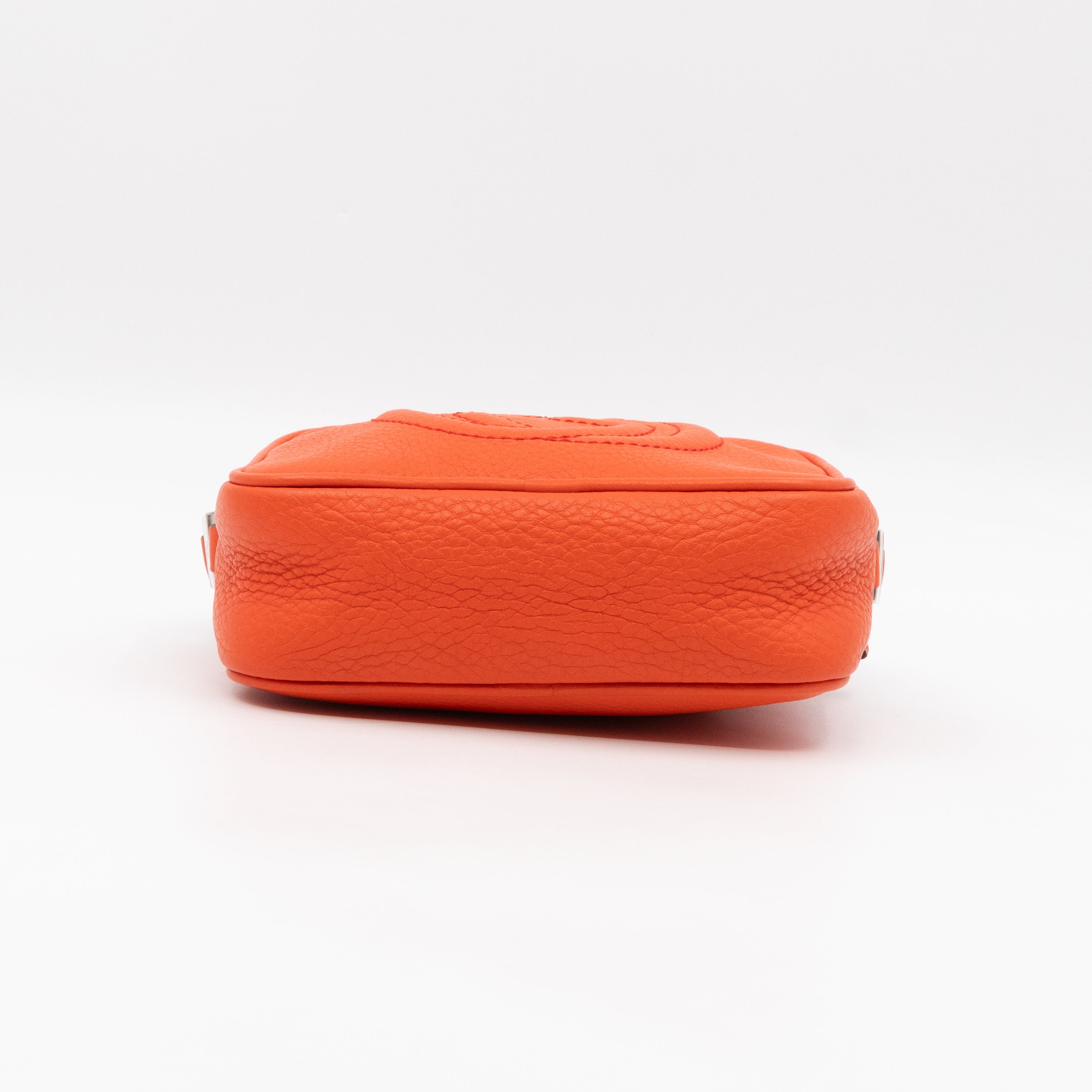 Kid's Disco Soho Mini Orange Leather