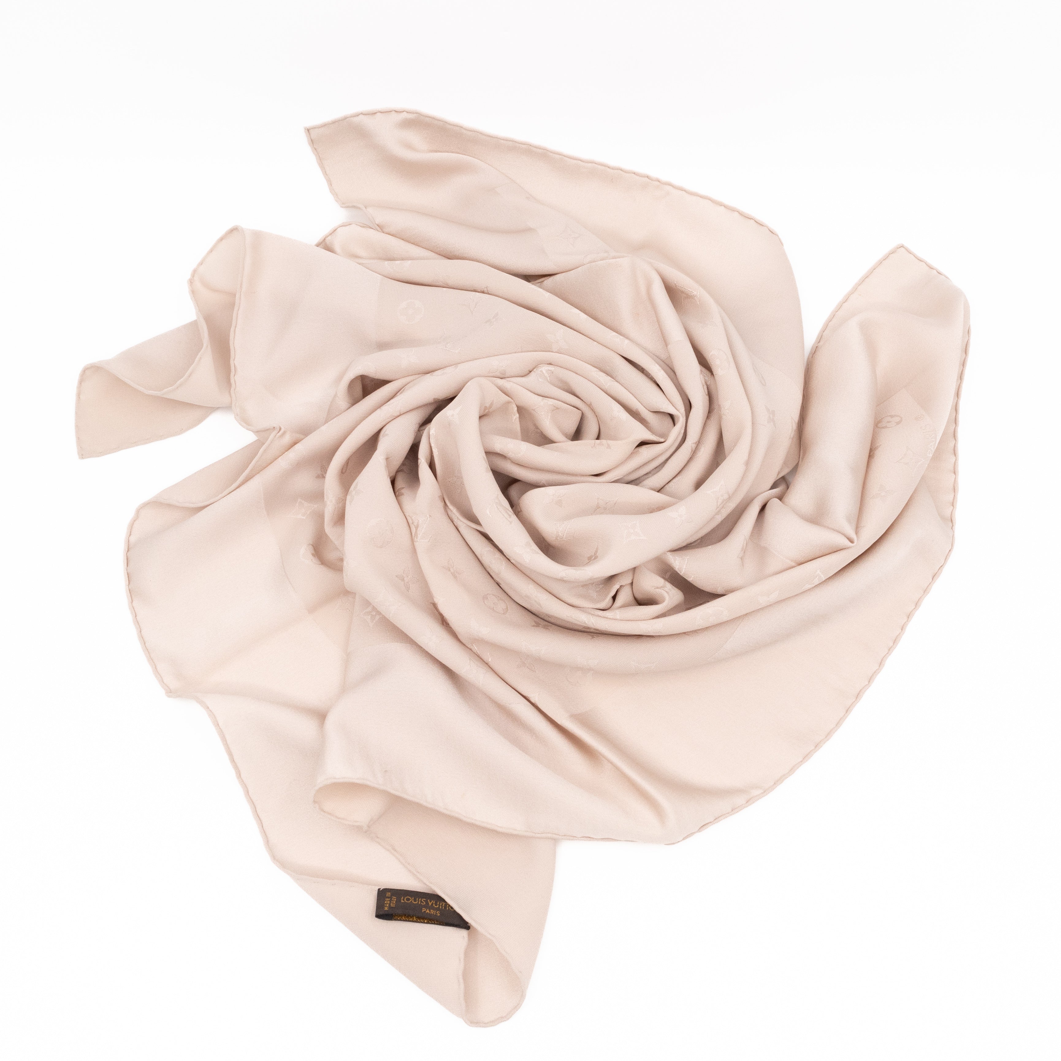 Monaco Silk Square Beige