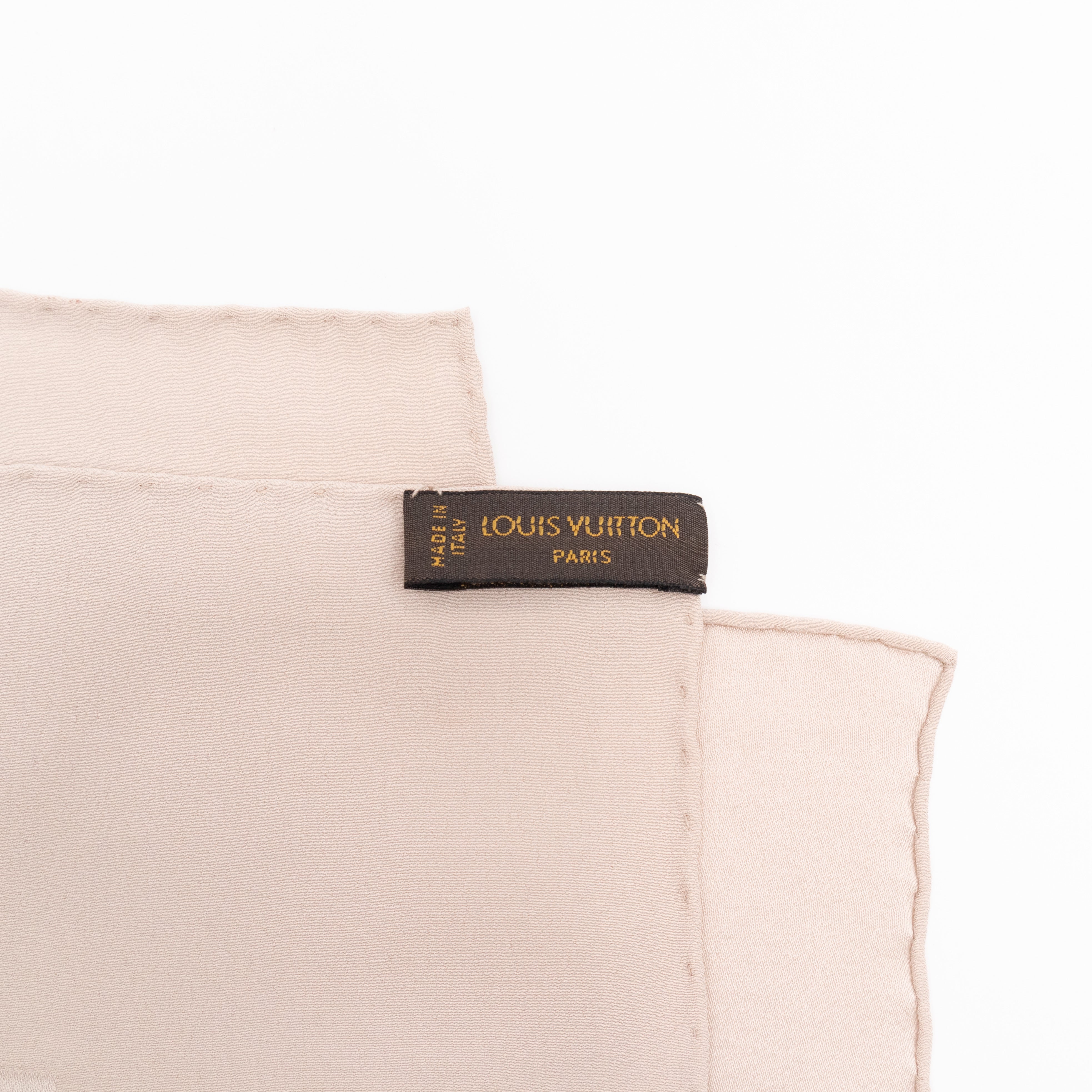Monaco Silk Square Beige