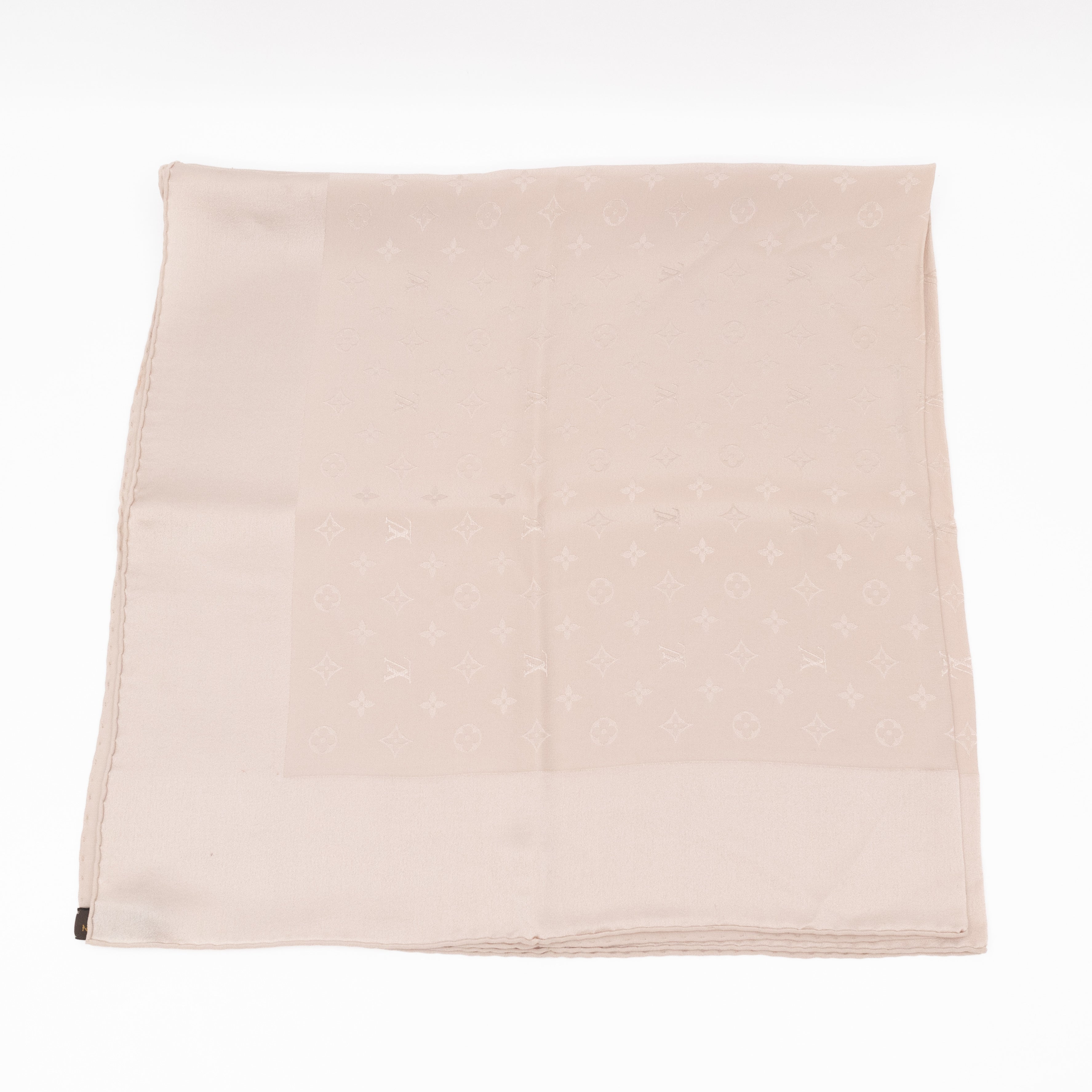 Monaco Silk Square Beige