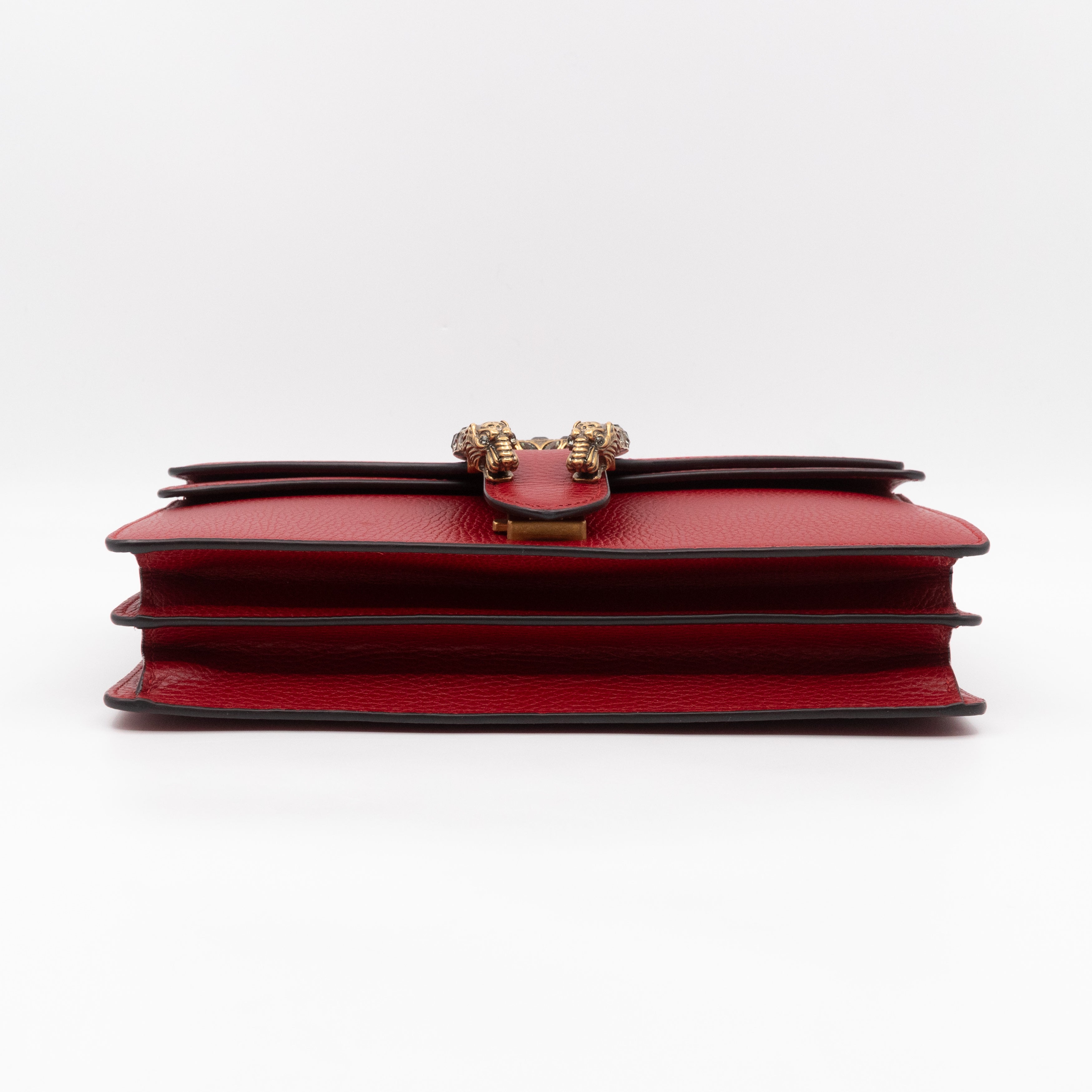 Dionysus Small Red Leather