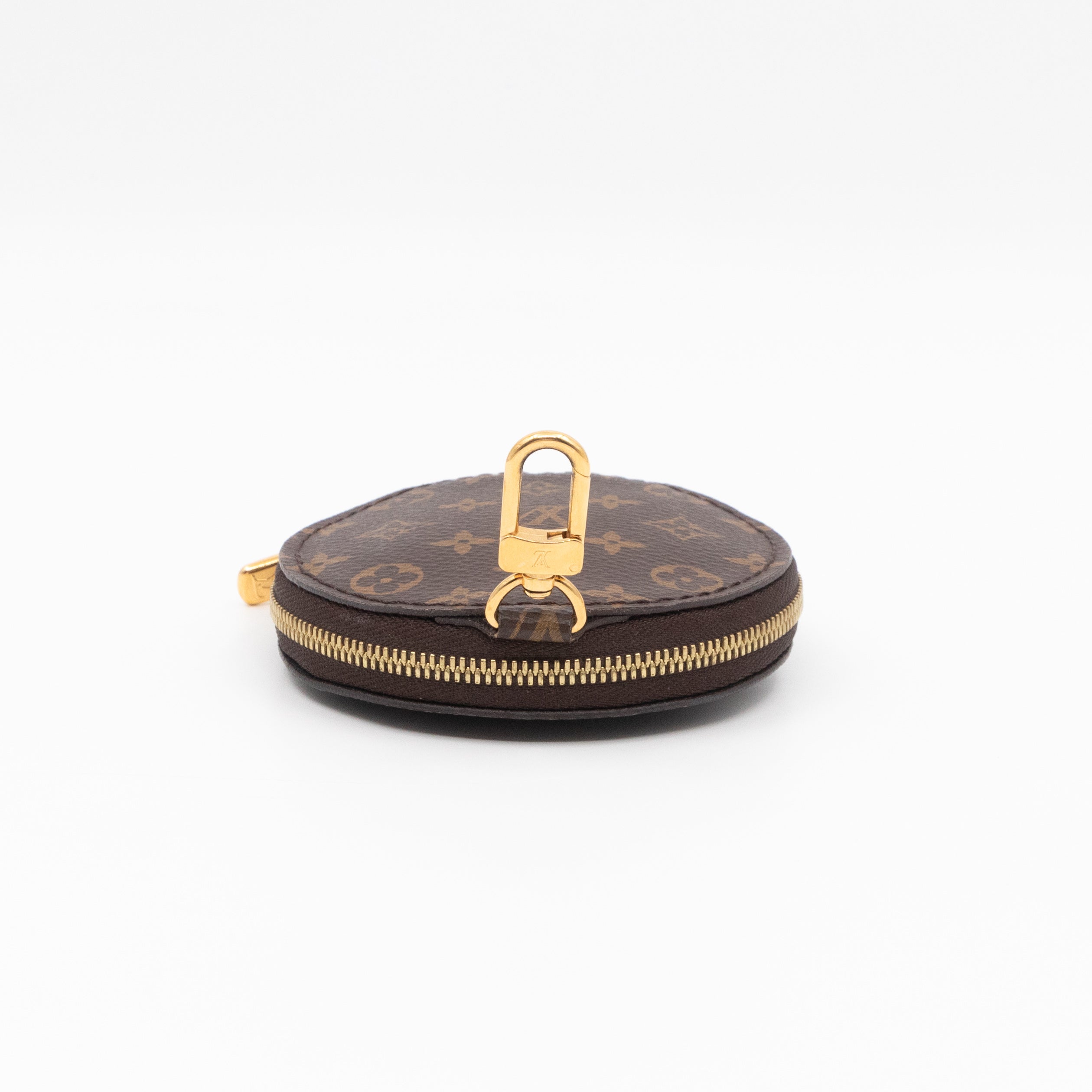 Round Coin Purse Monogram