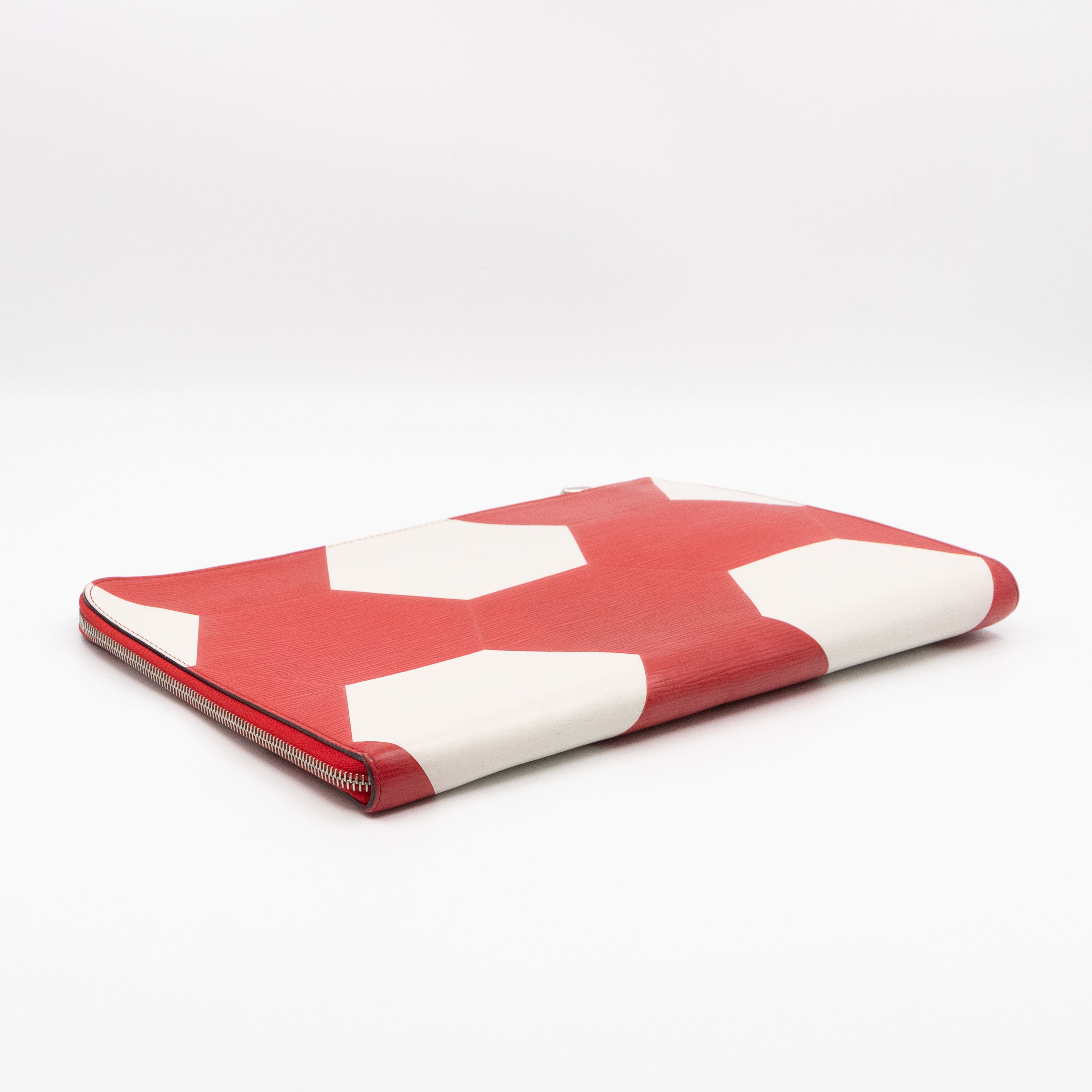 Pochette Jour FIFA World Cup 2018 Red Epi Leather