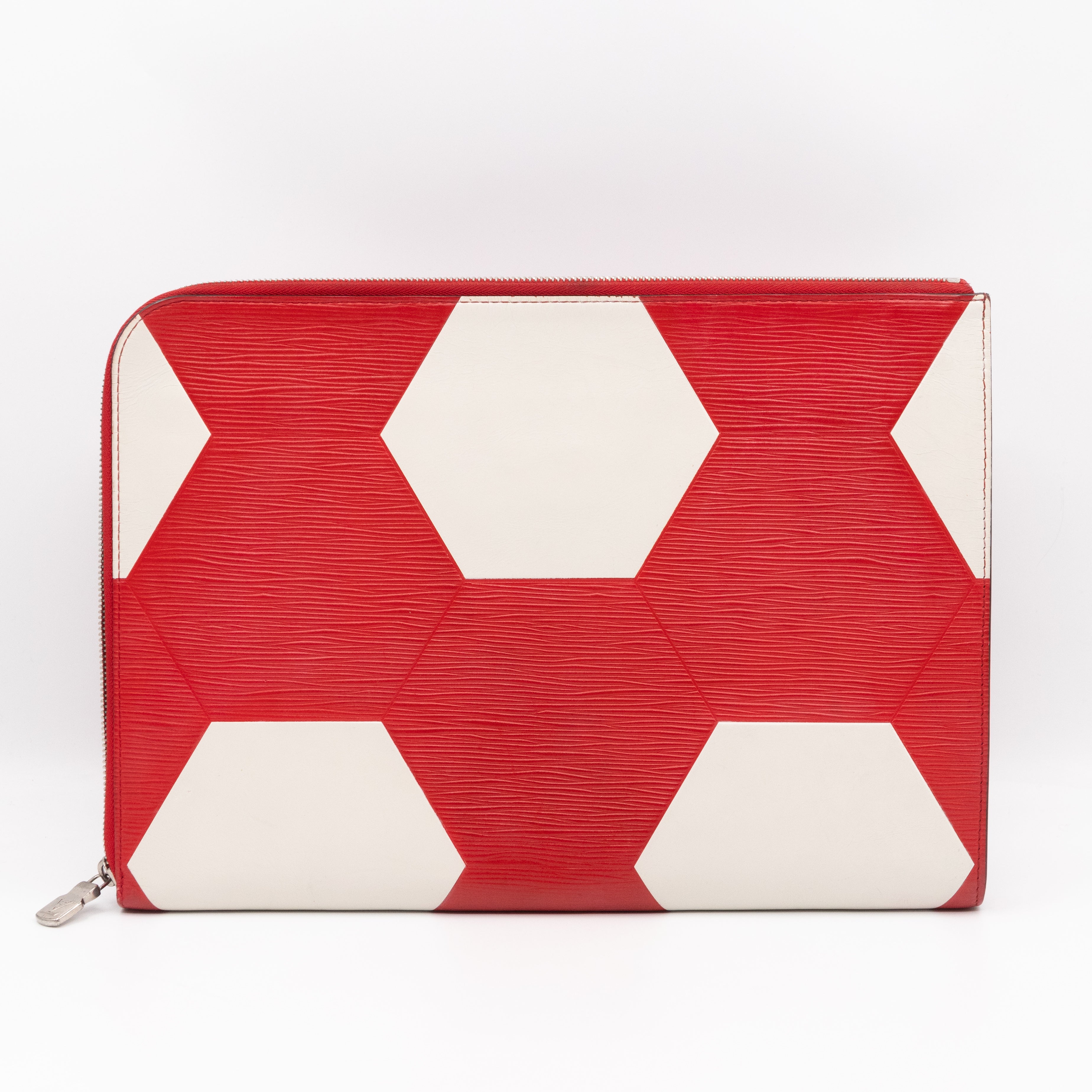 Pochette Jour FIFA World Cup 2018 Red Epi Leather