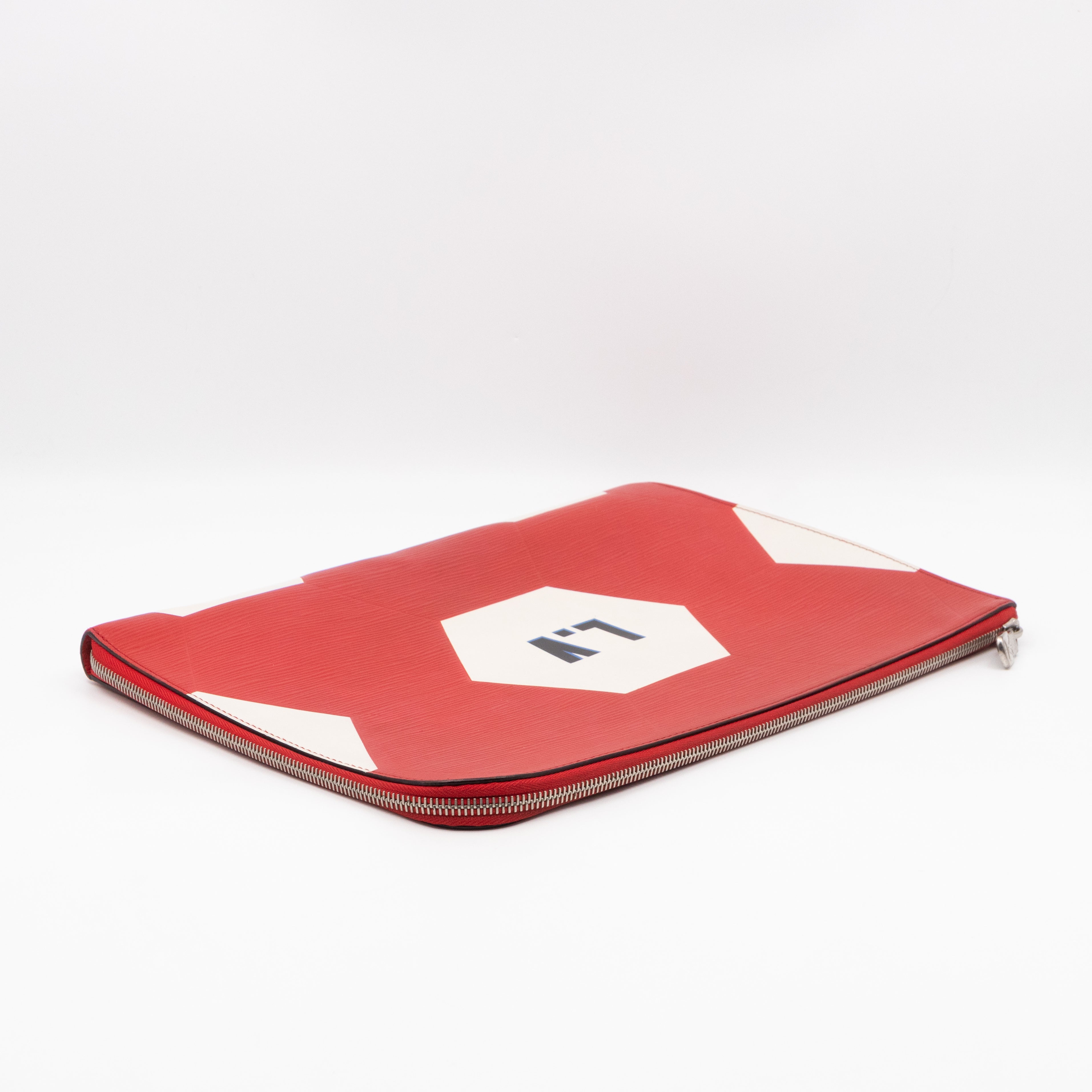 Pochette Jour FIFA World Cup 2018 Red Epi Leather