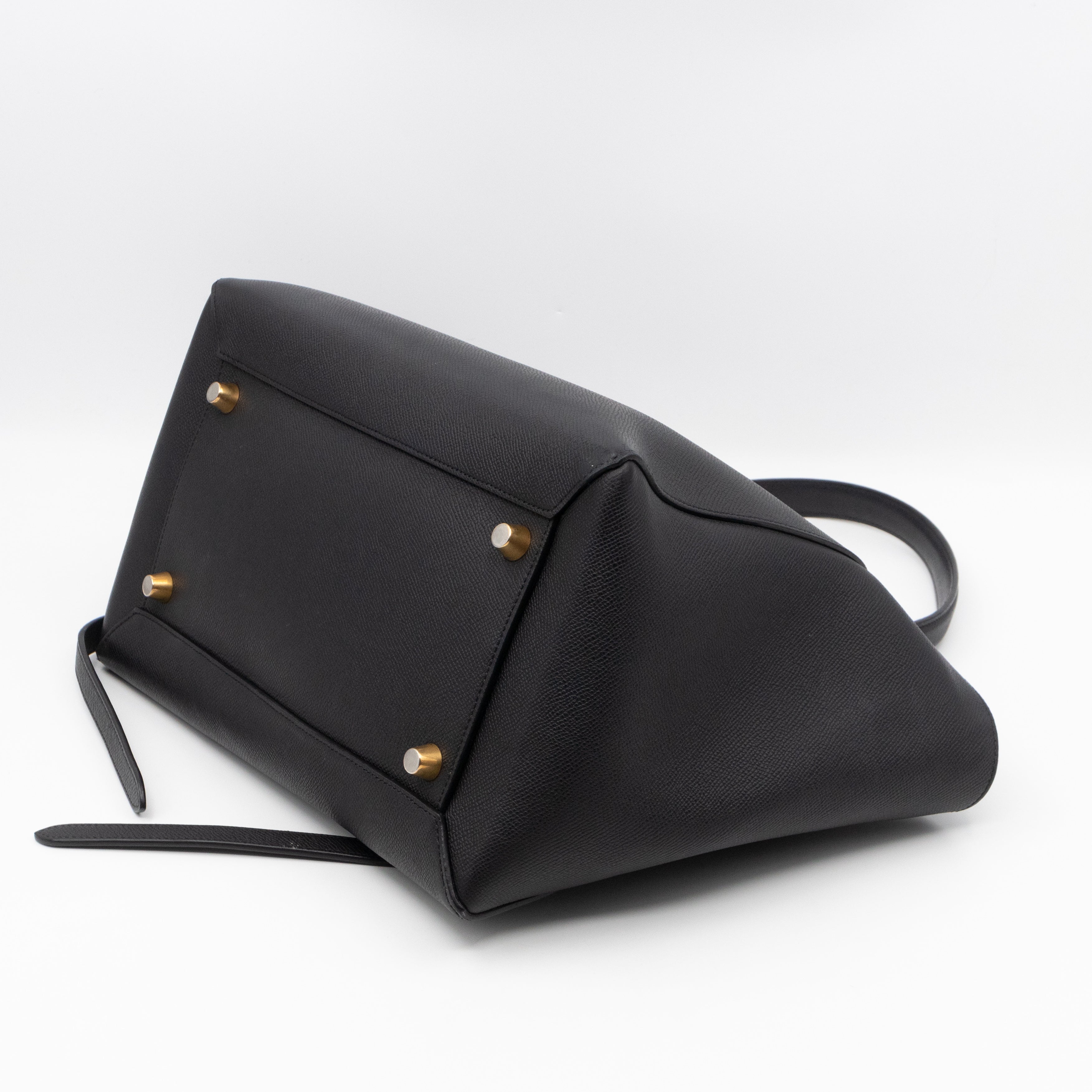 Small Belt Bag Black Leather