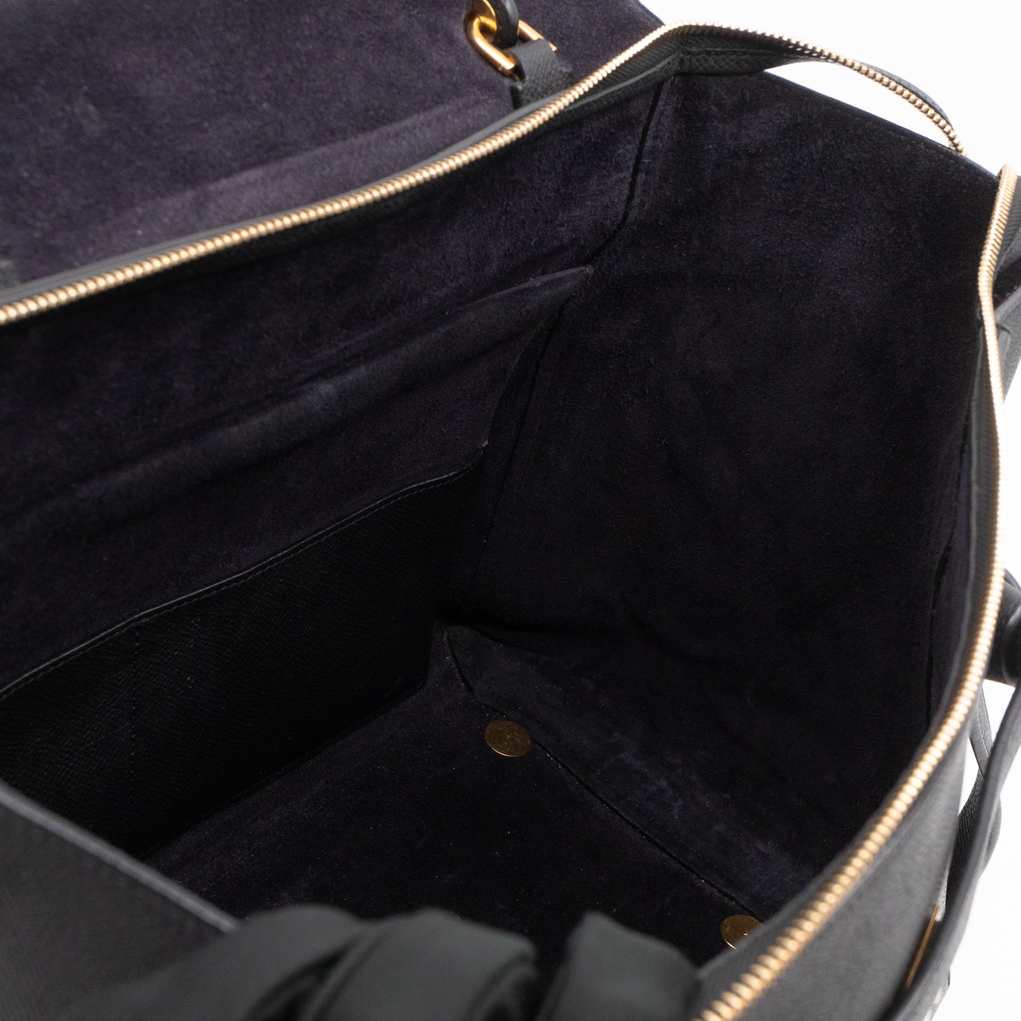 Small Belt Bag Black Leather