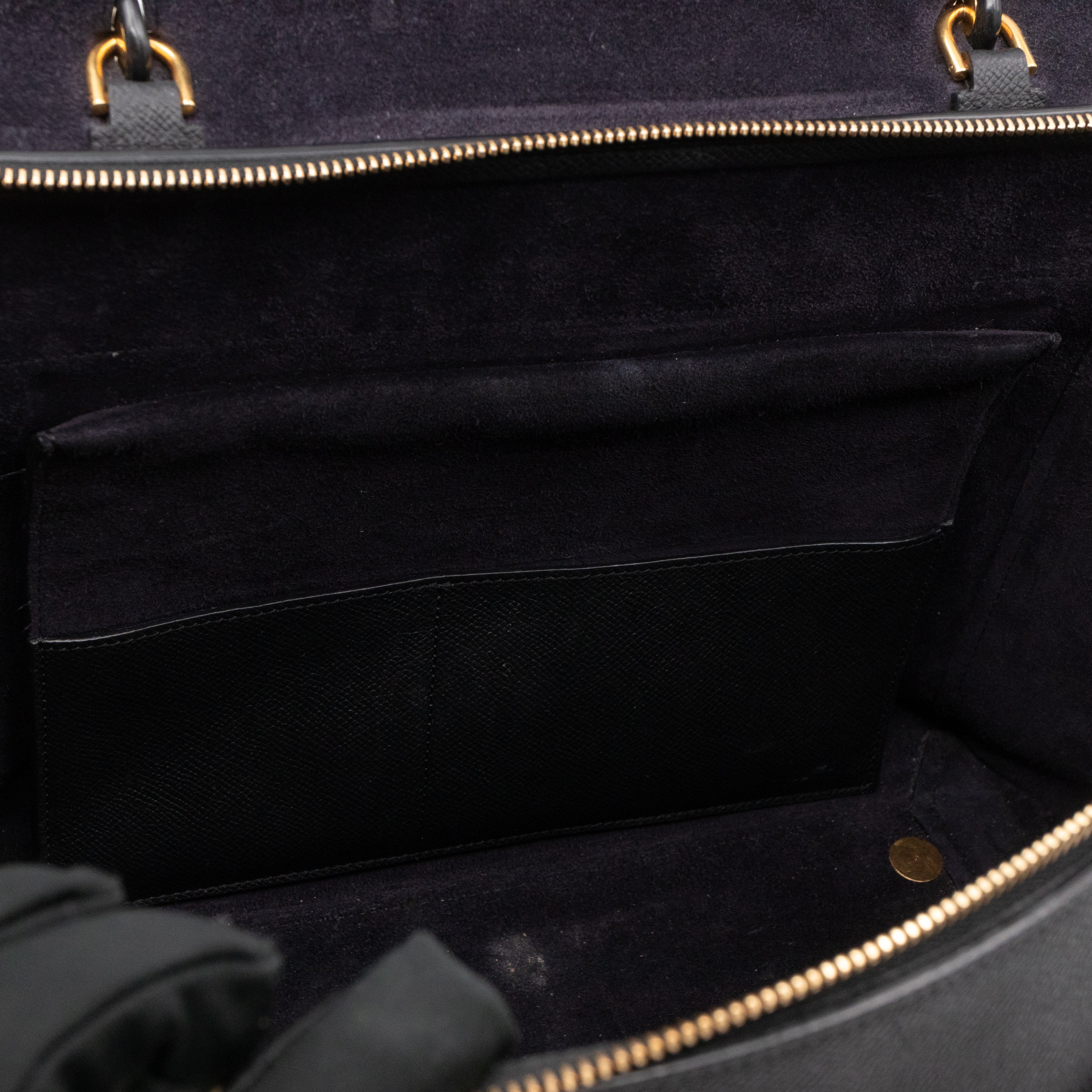 Small Belt Bag Black Leather