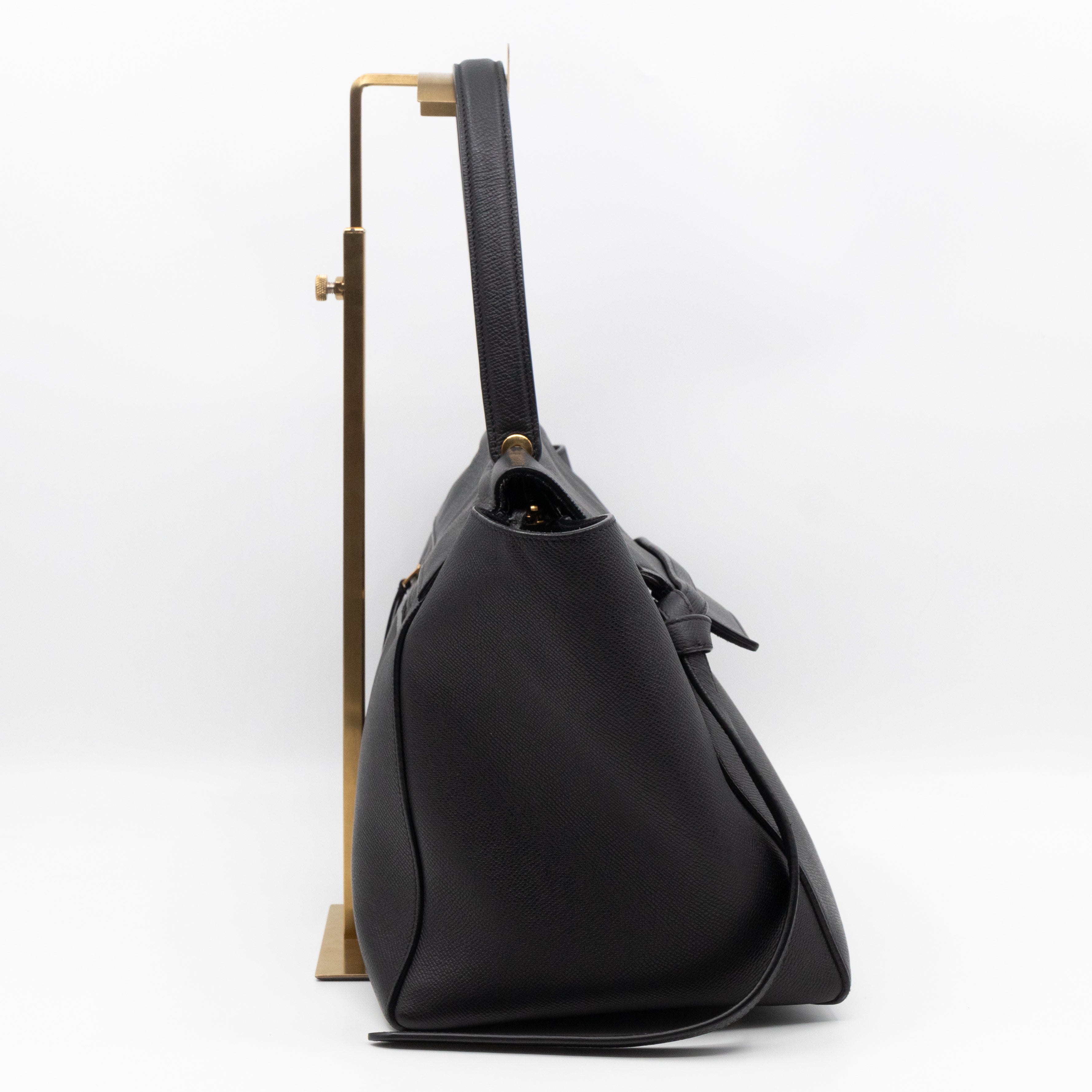 Small Belt Bag Black Leather