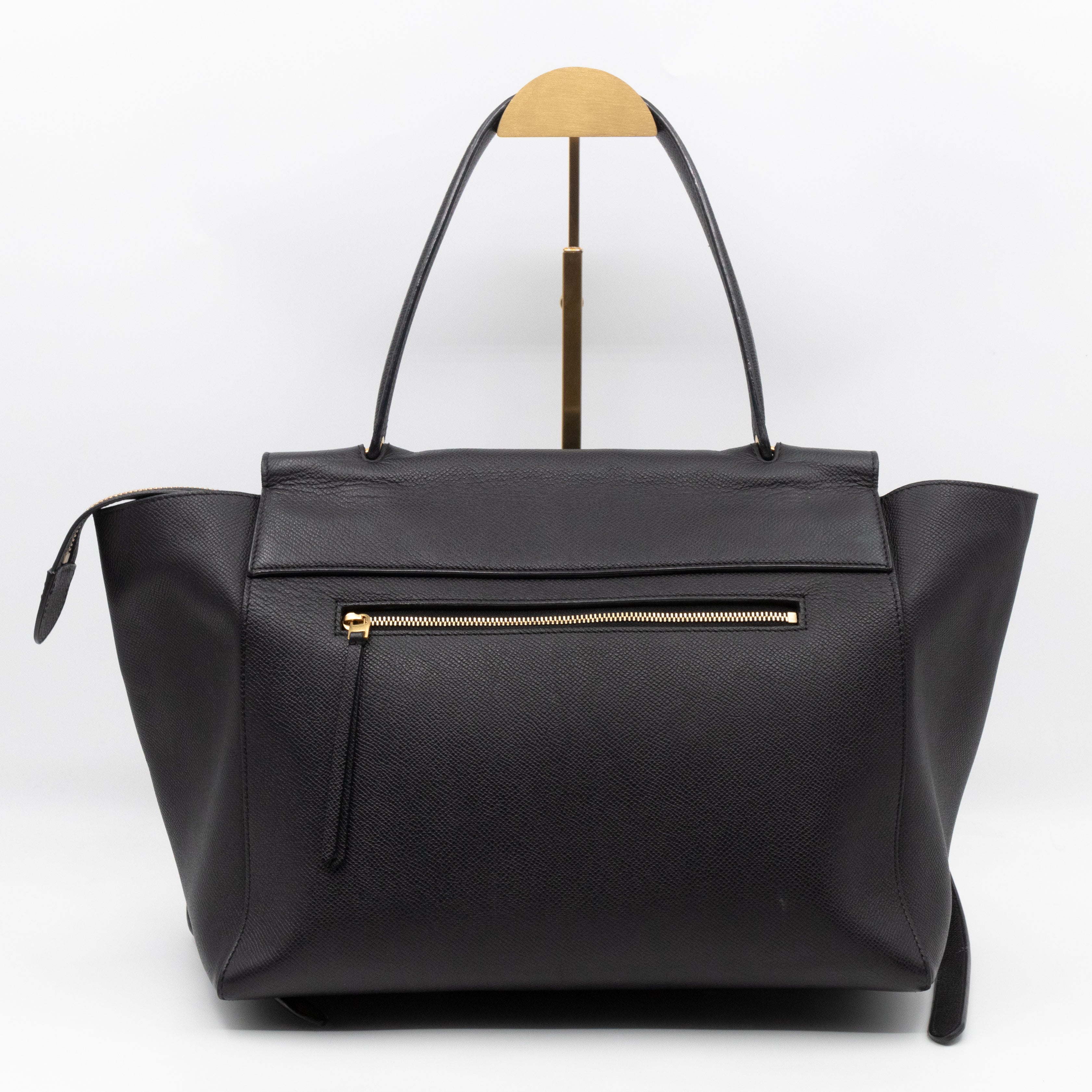 Small Belt Bag Black Leather