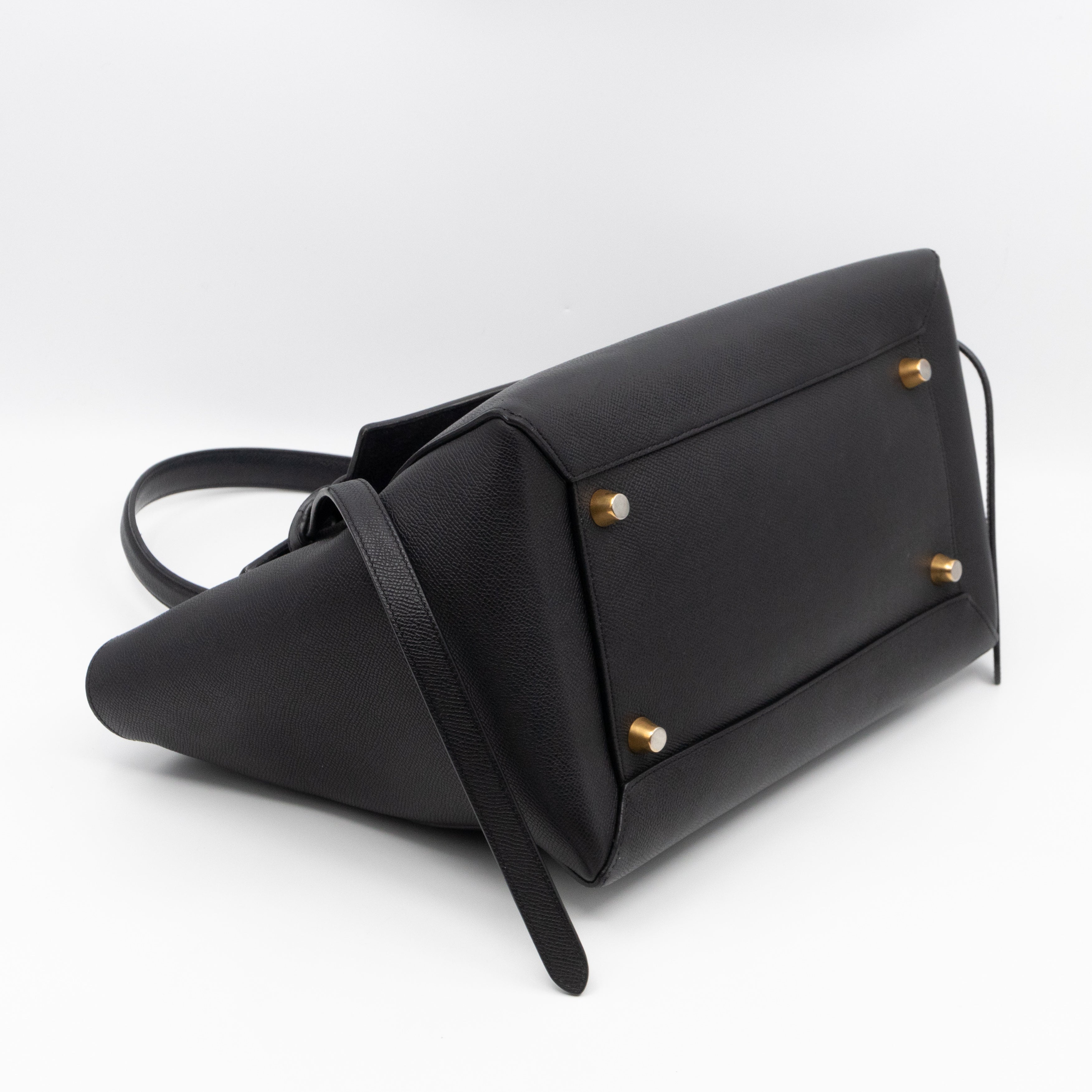 Small Belt Bag Black Leather