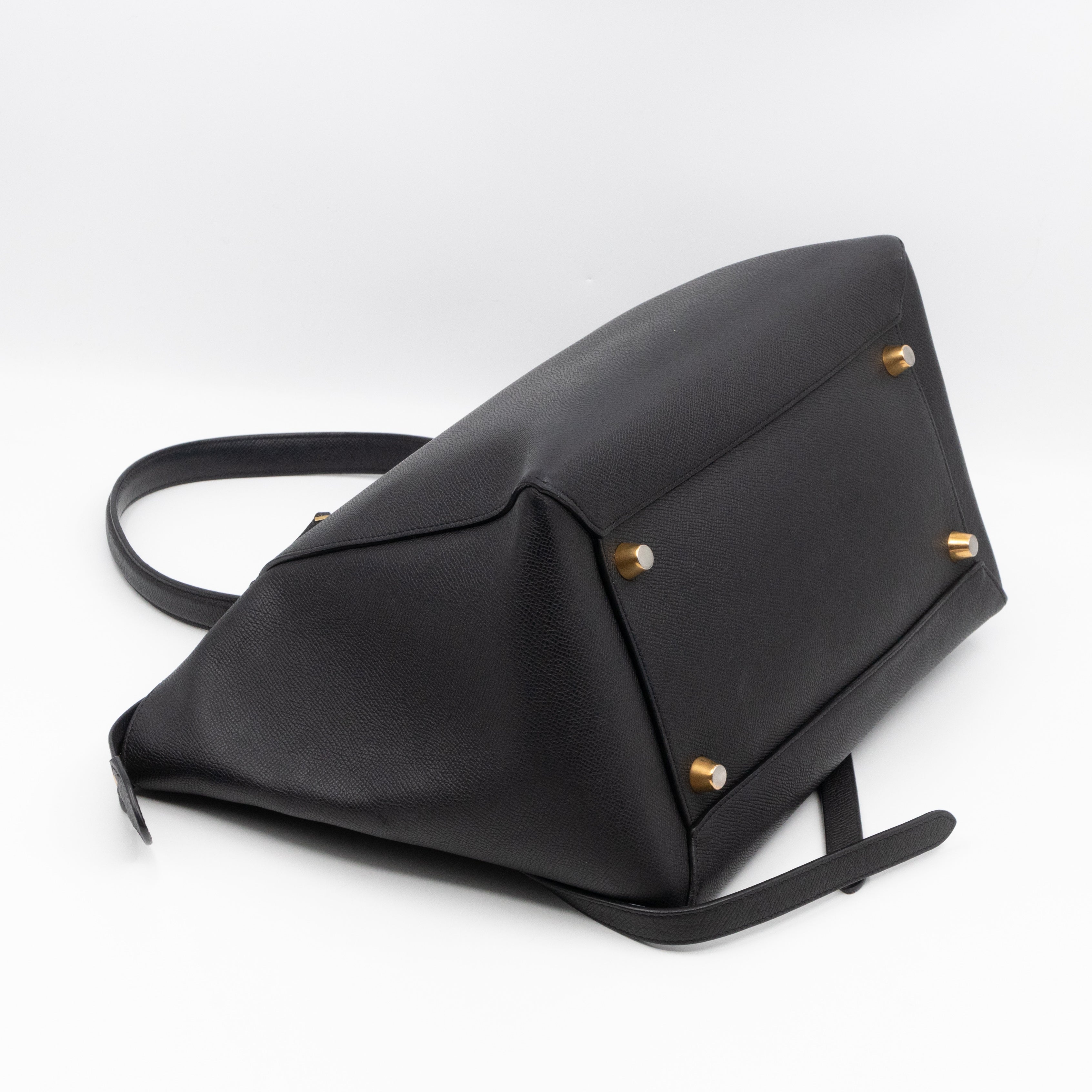 Small Belt Bag Black Leather