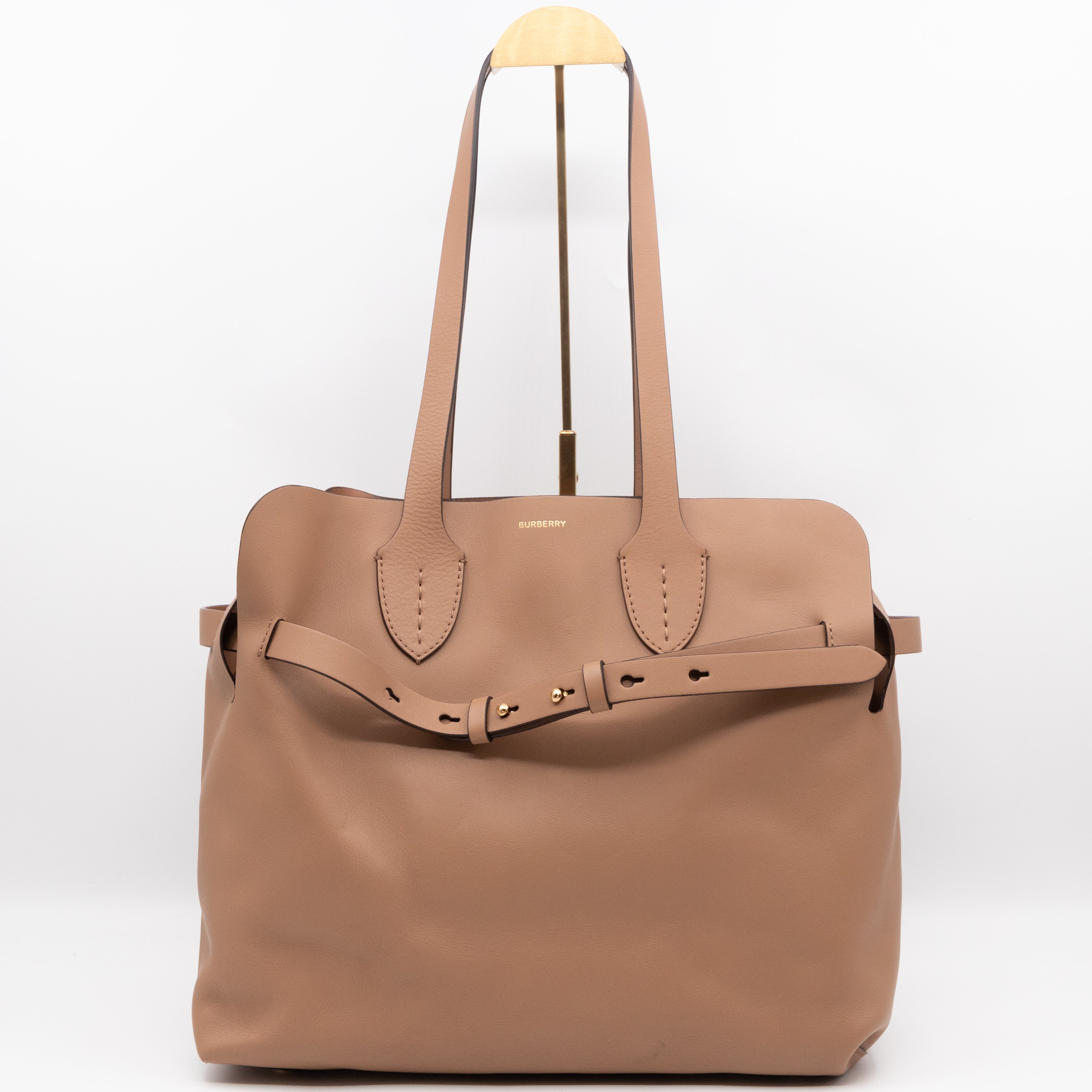 Medium Soft Belt Bag Light Camel Leather