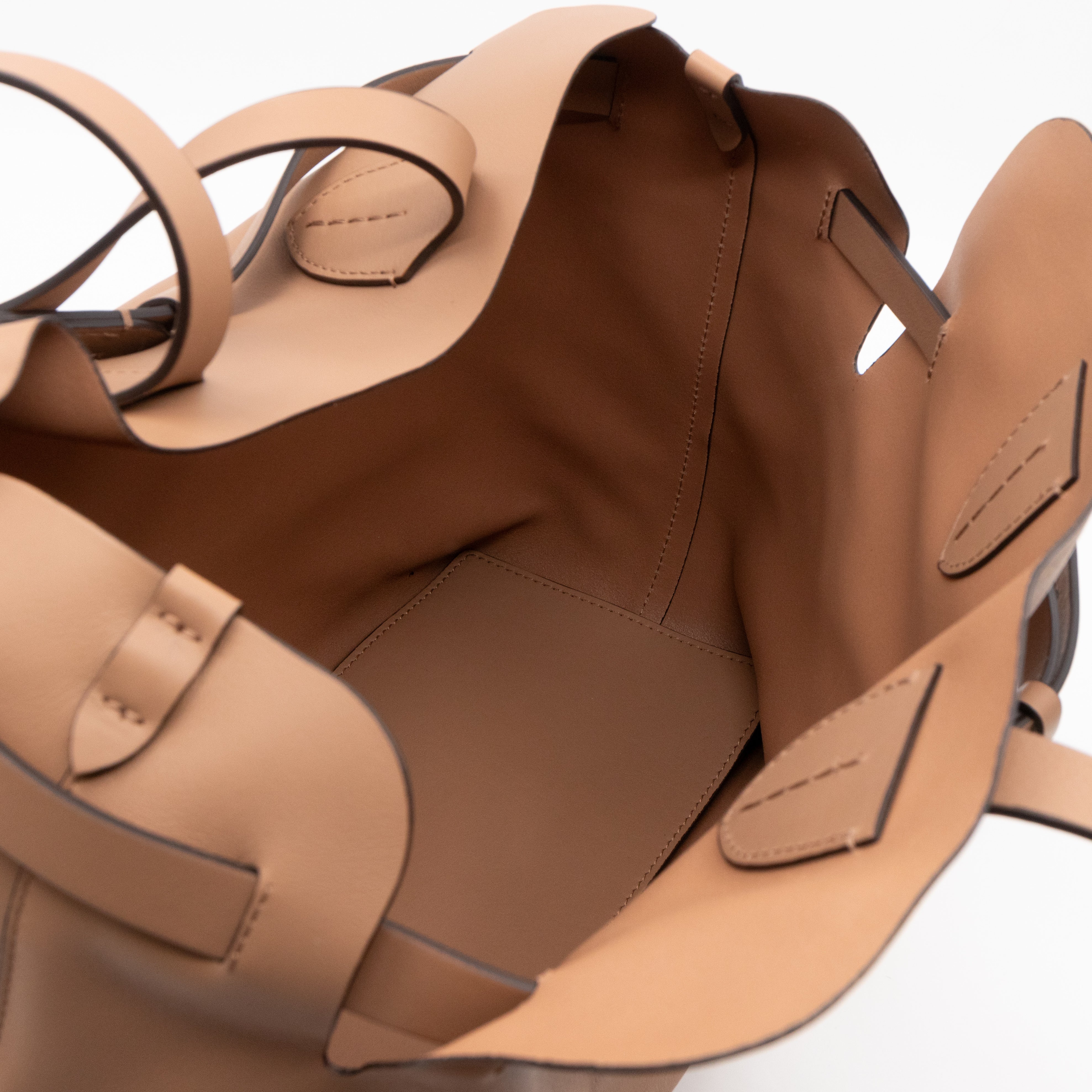 Medium Soft Belt Bag Light Camel Leather