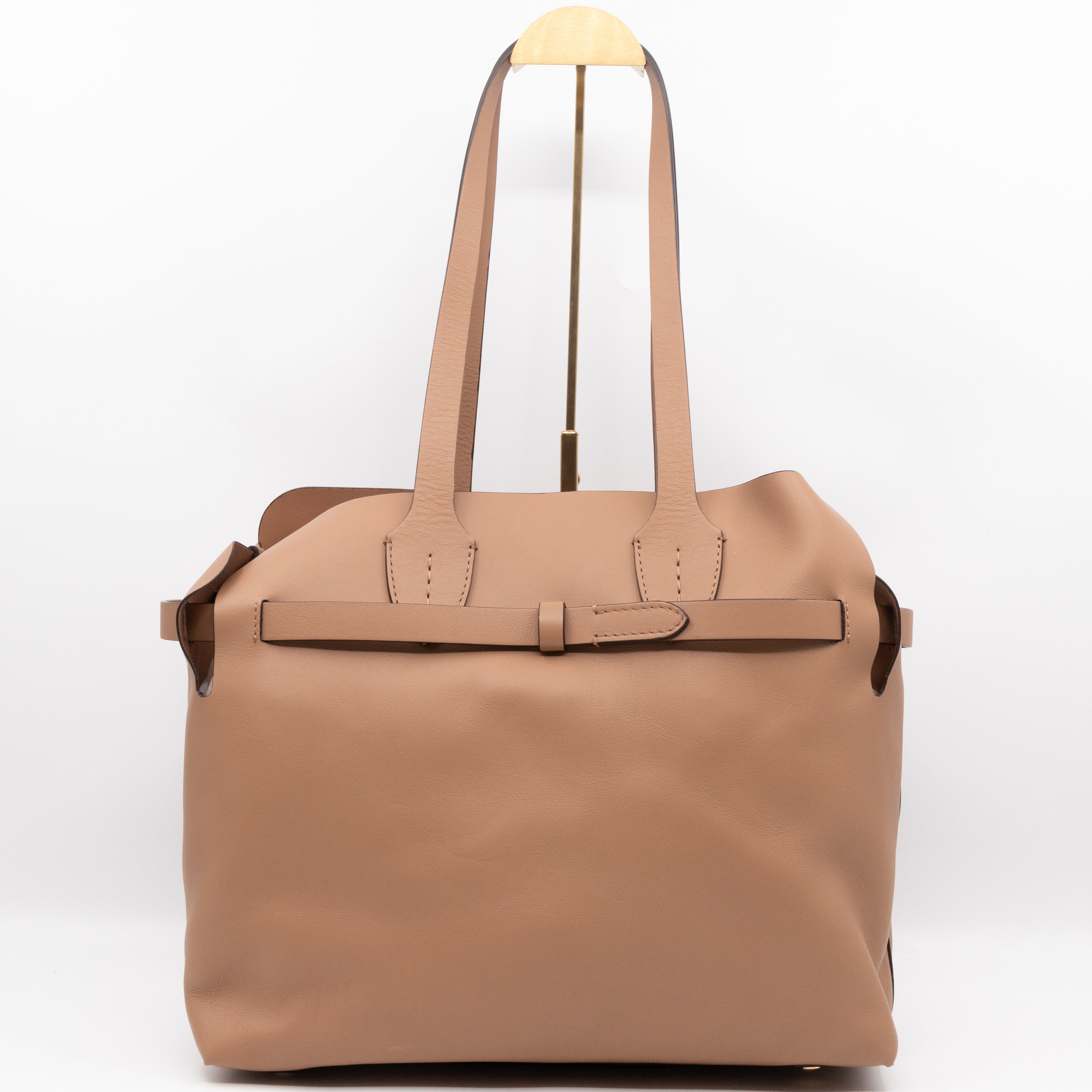 Medium Soft Belt Bag Light Camel Leather