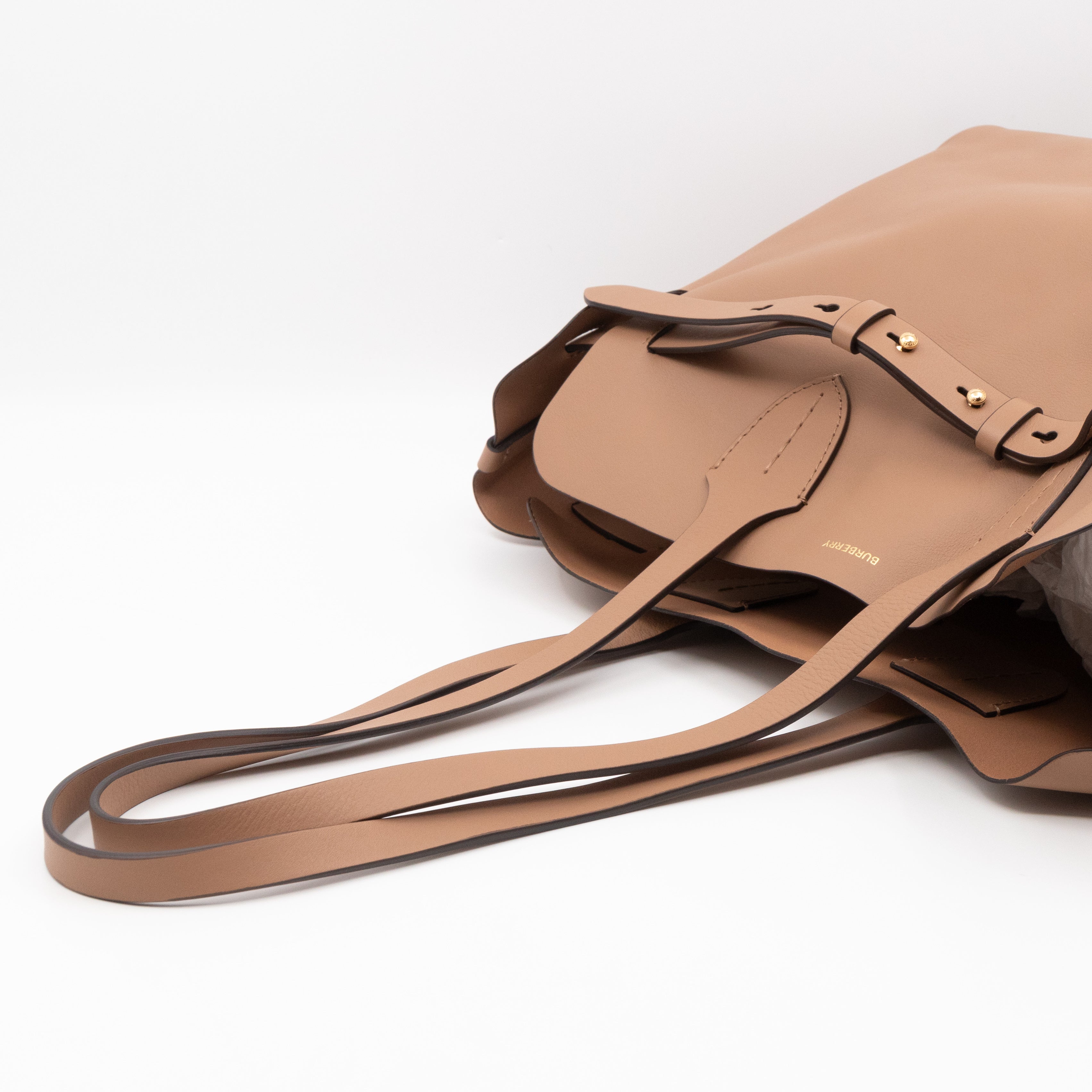 Medium Soft Belt Bag Light Camel Leather
