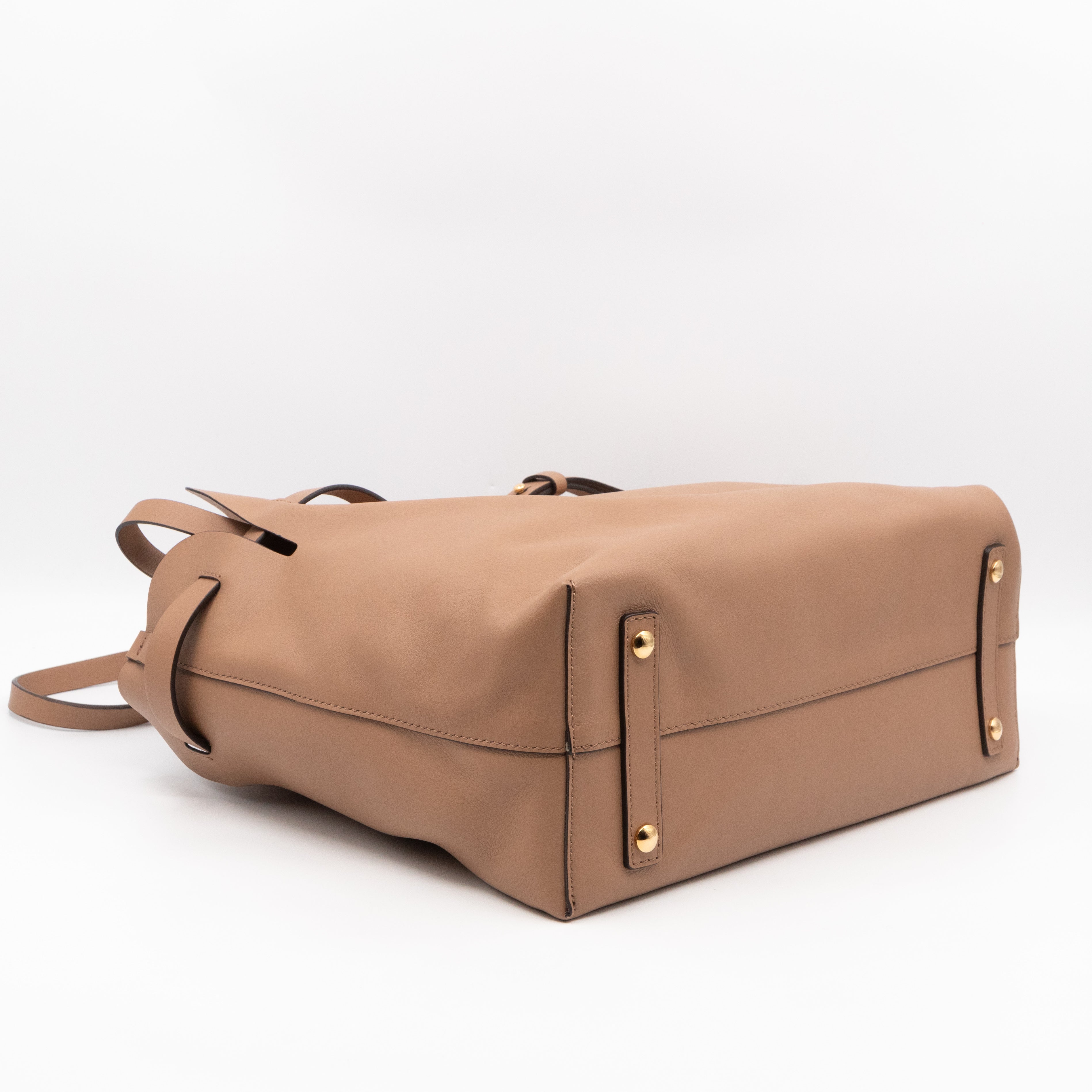 Medium Soft Belt Bag Light Camel Leather