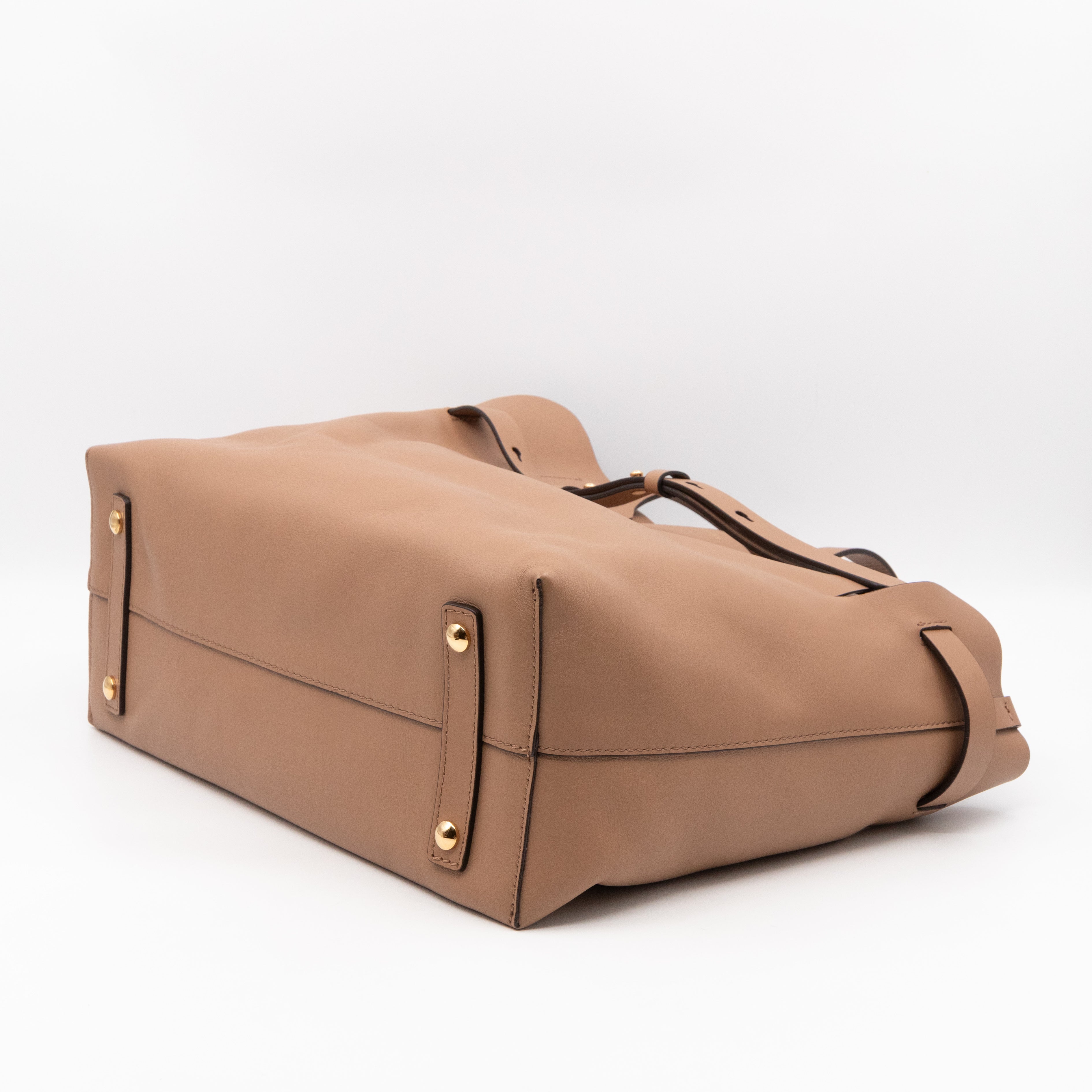 Medium Soft Belt Bag Light Camel Leather