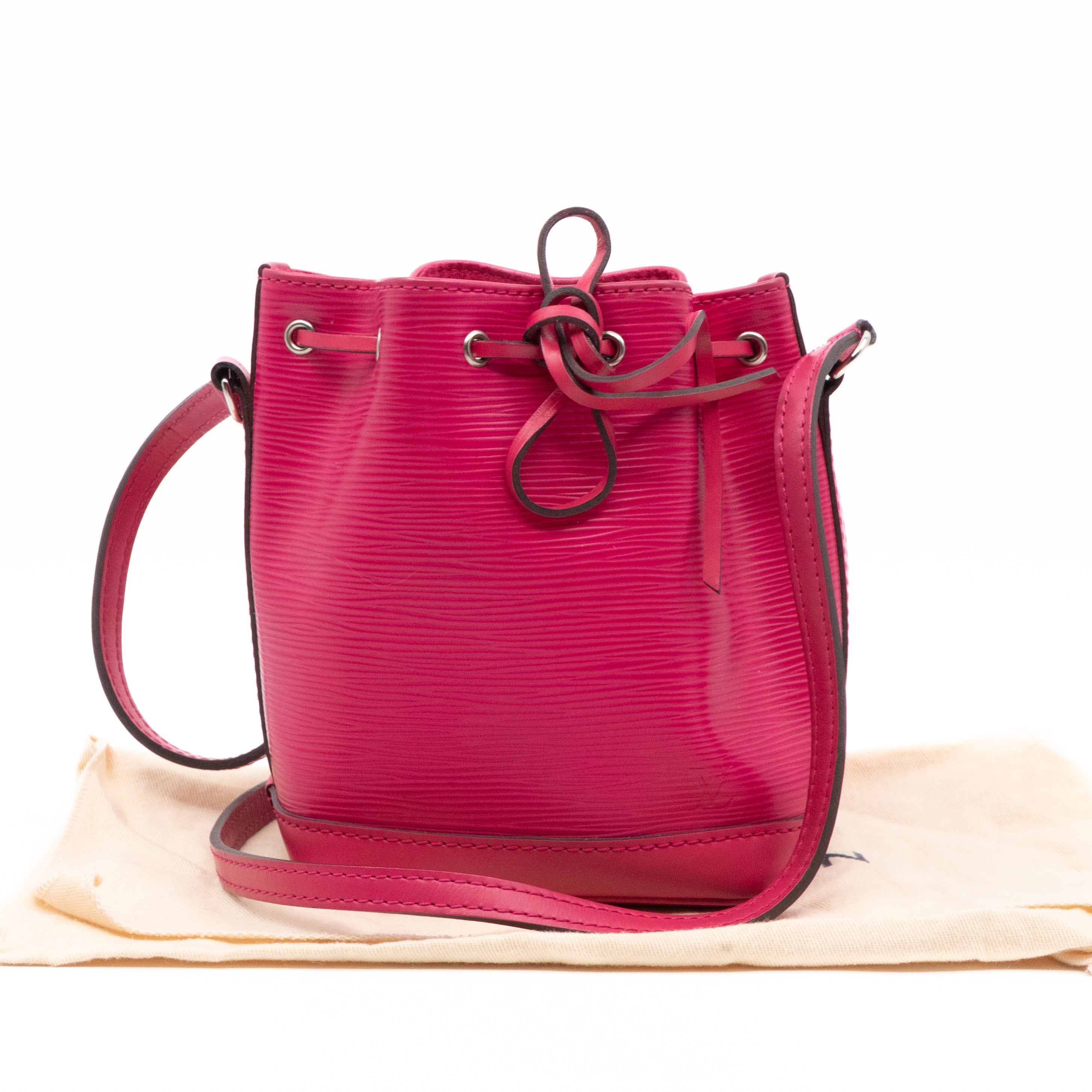 Nano Noe Hot Pink Epi Leather