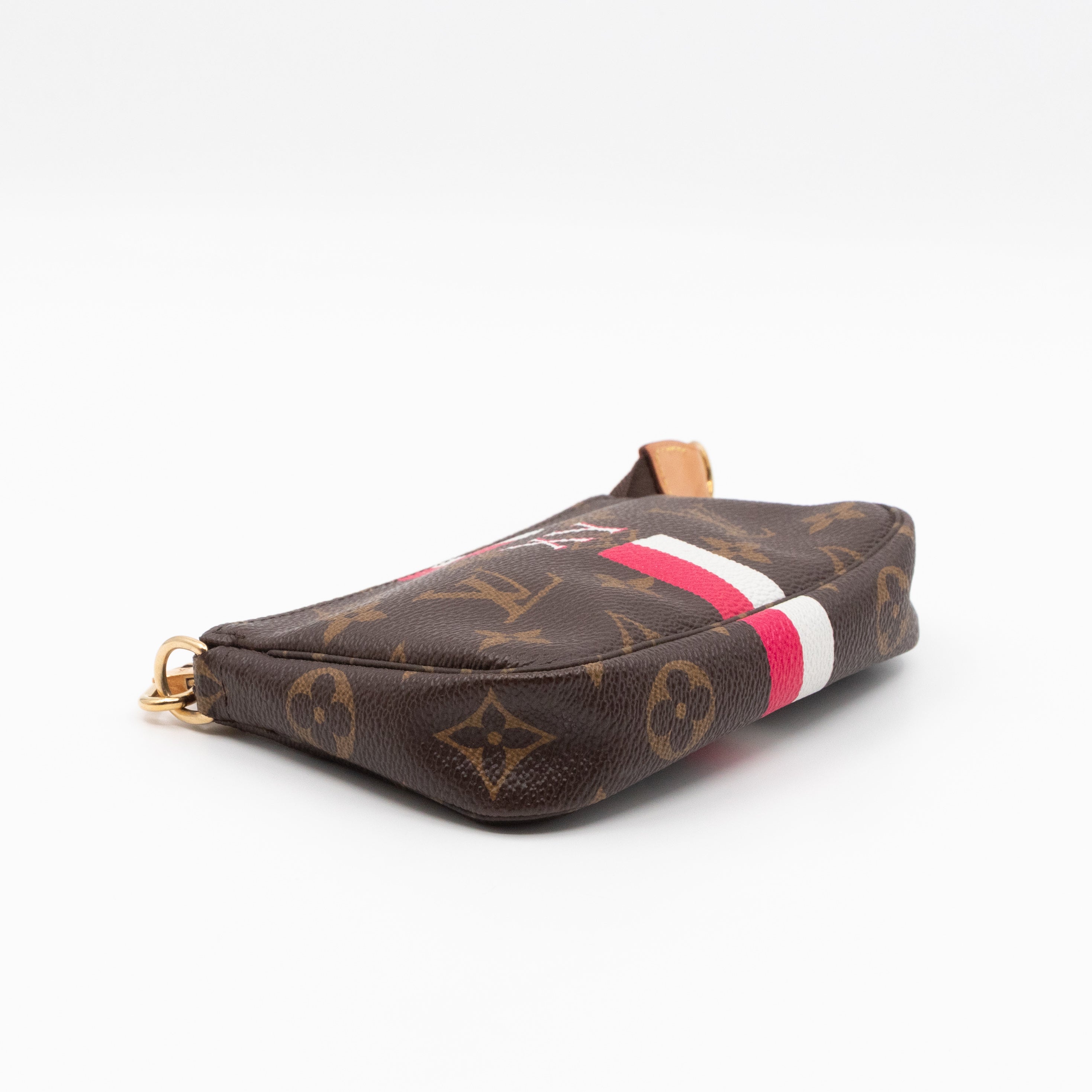 Mini Pochette Accessoires Monogram My LV Heritage Fuchsia White