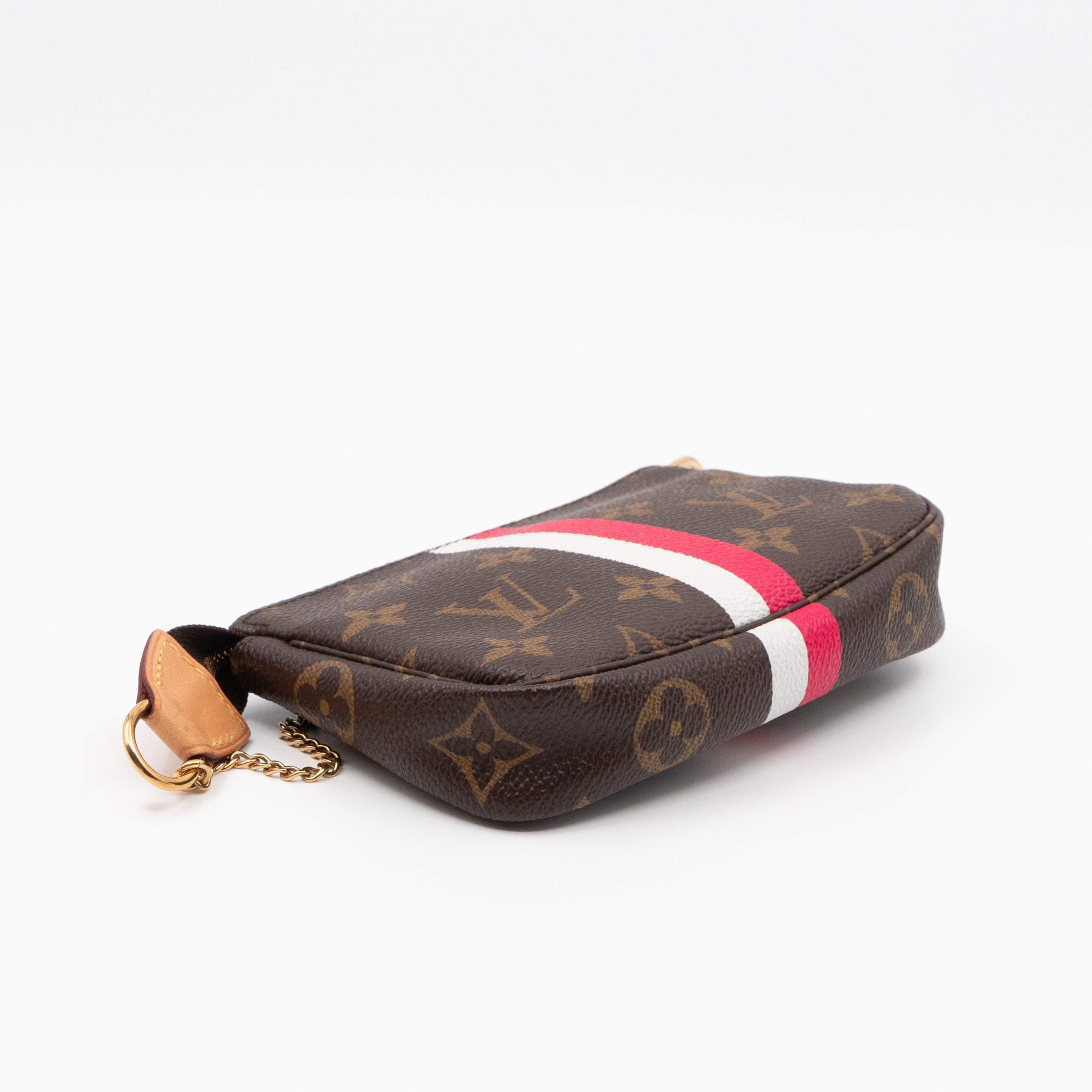 Mini Pochette Accessoires Monogram My LV Heritage Fuchsia White