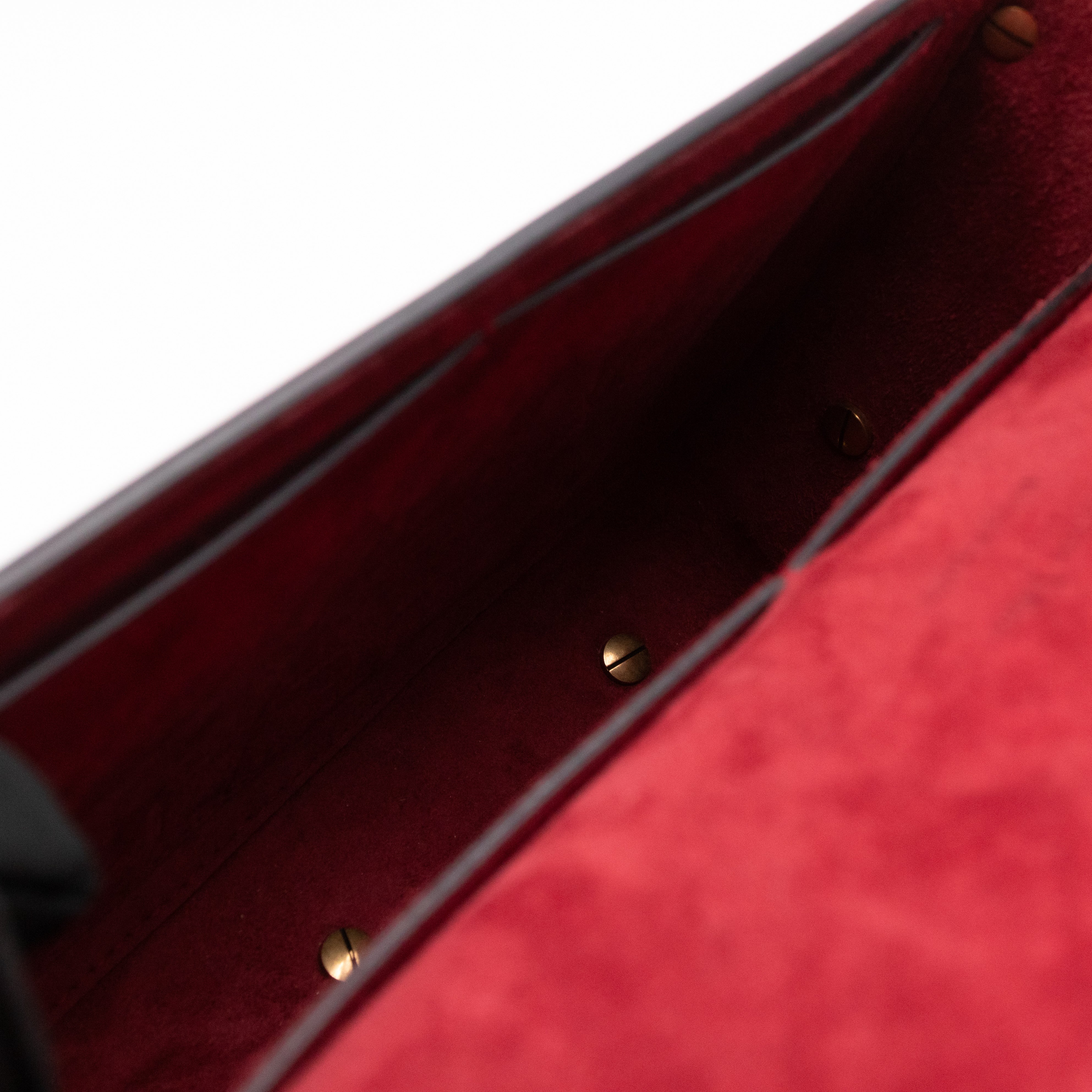 DioRodeo Flap Bag Burgundy Leather
