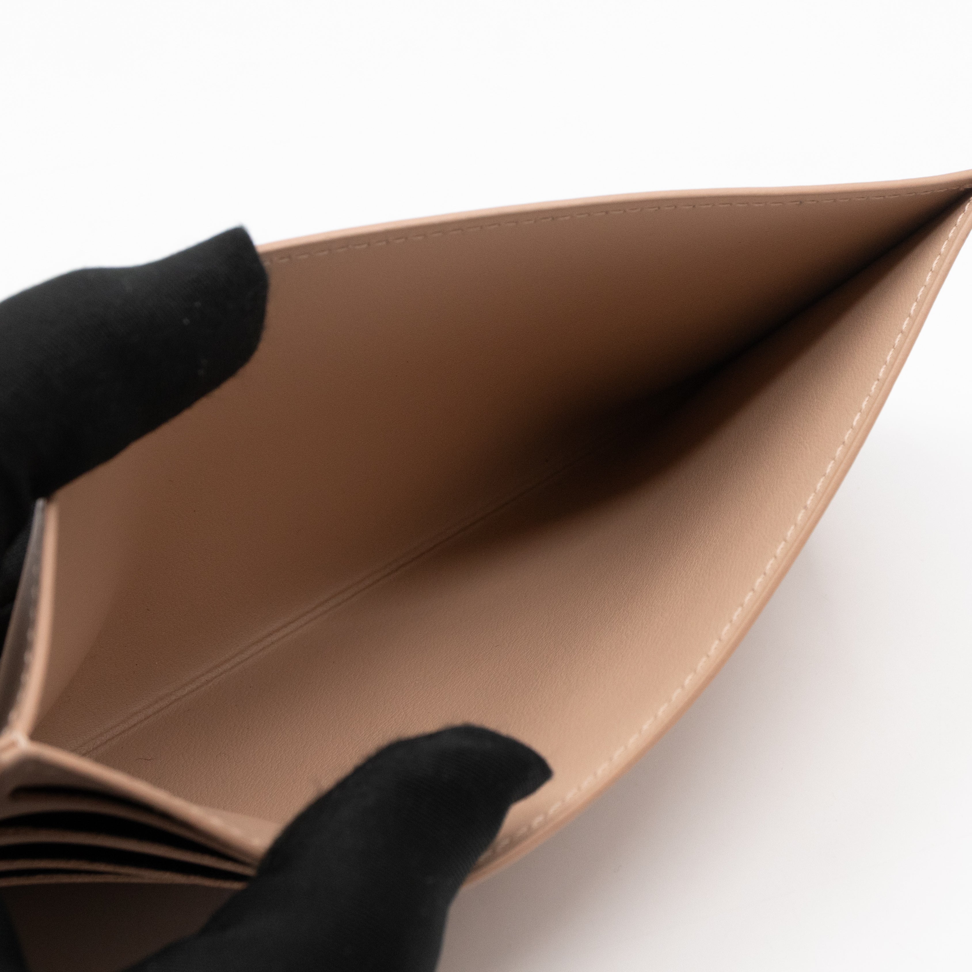 Pochette Felicie Beige Vernis Leather