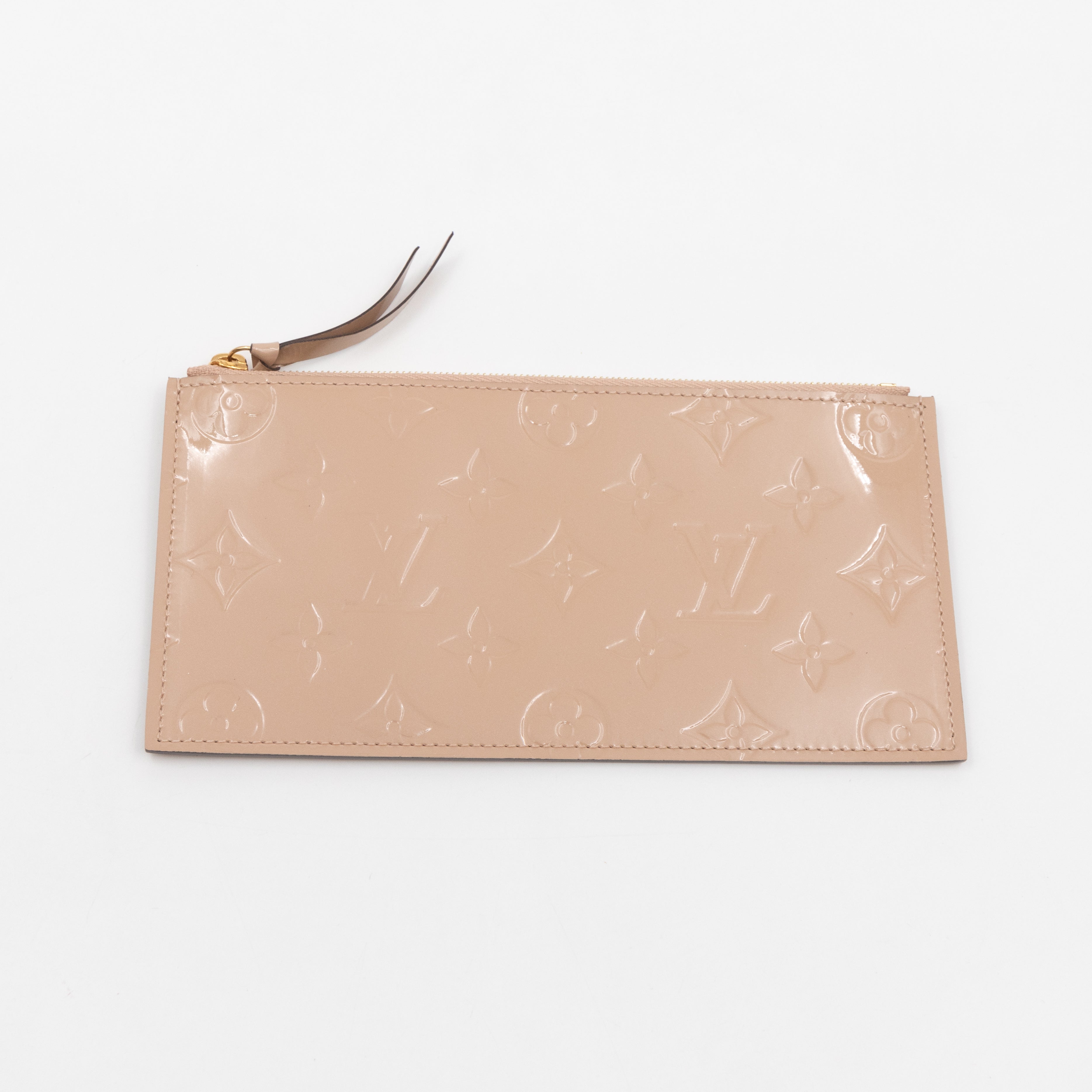Pochette Felicie Beige Vernis Leather