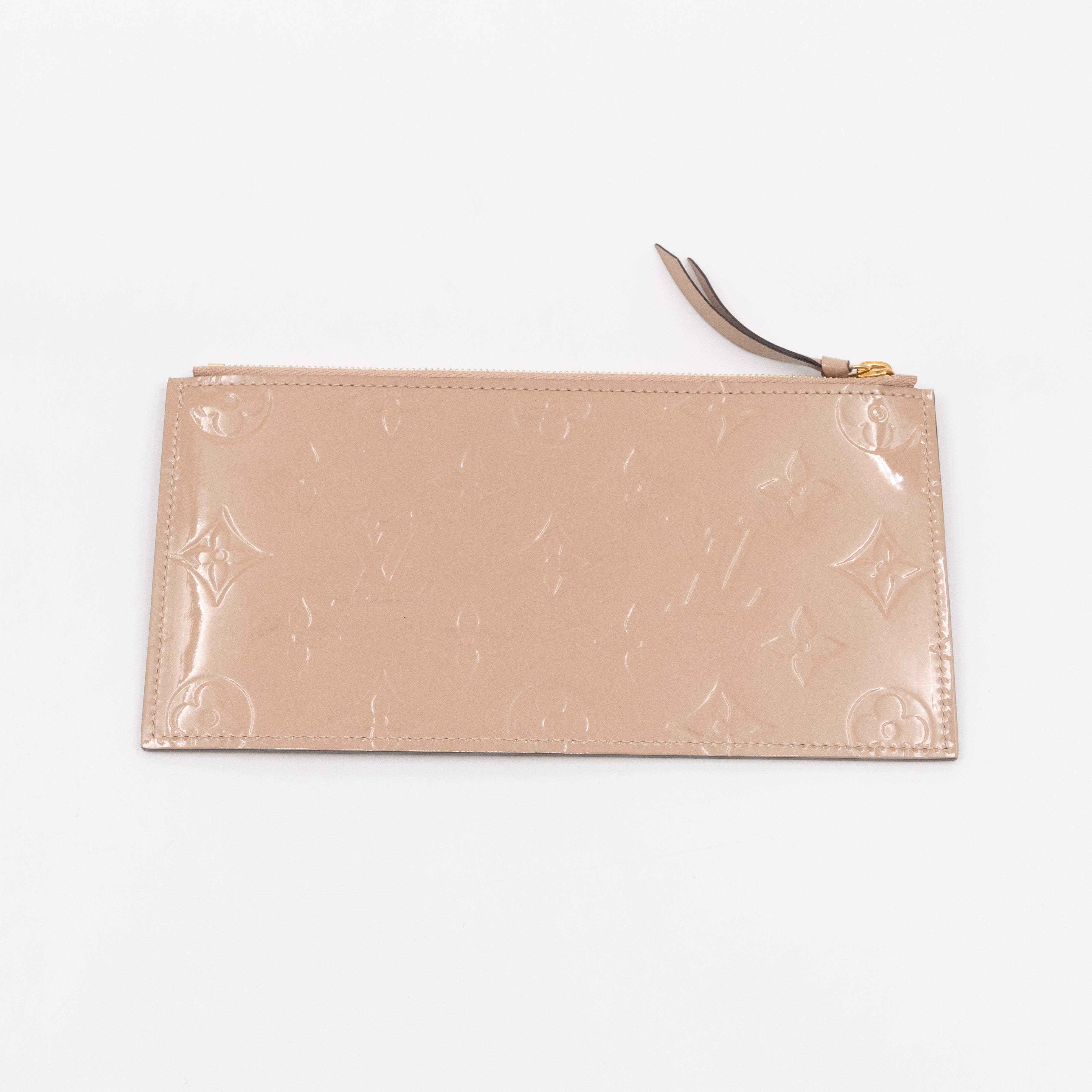 Pochette Felicie Beige Vernis Leather