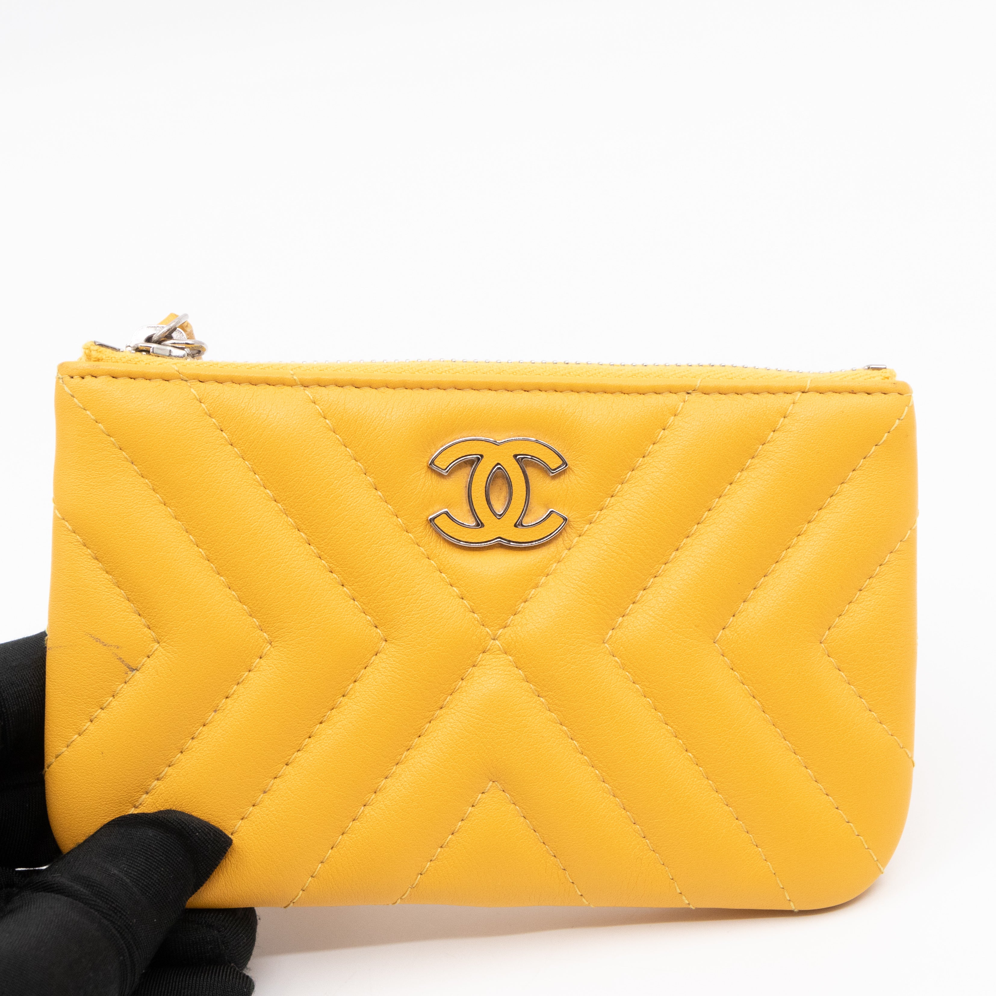 Mini O Case Yellow Leather