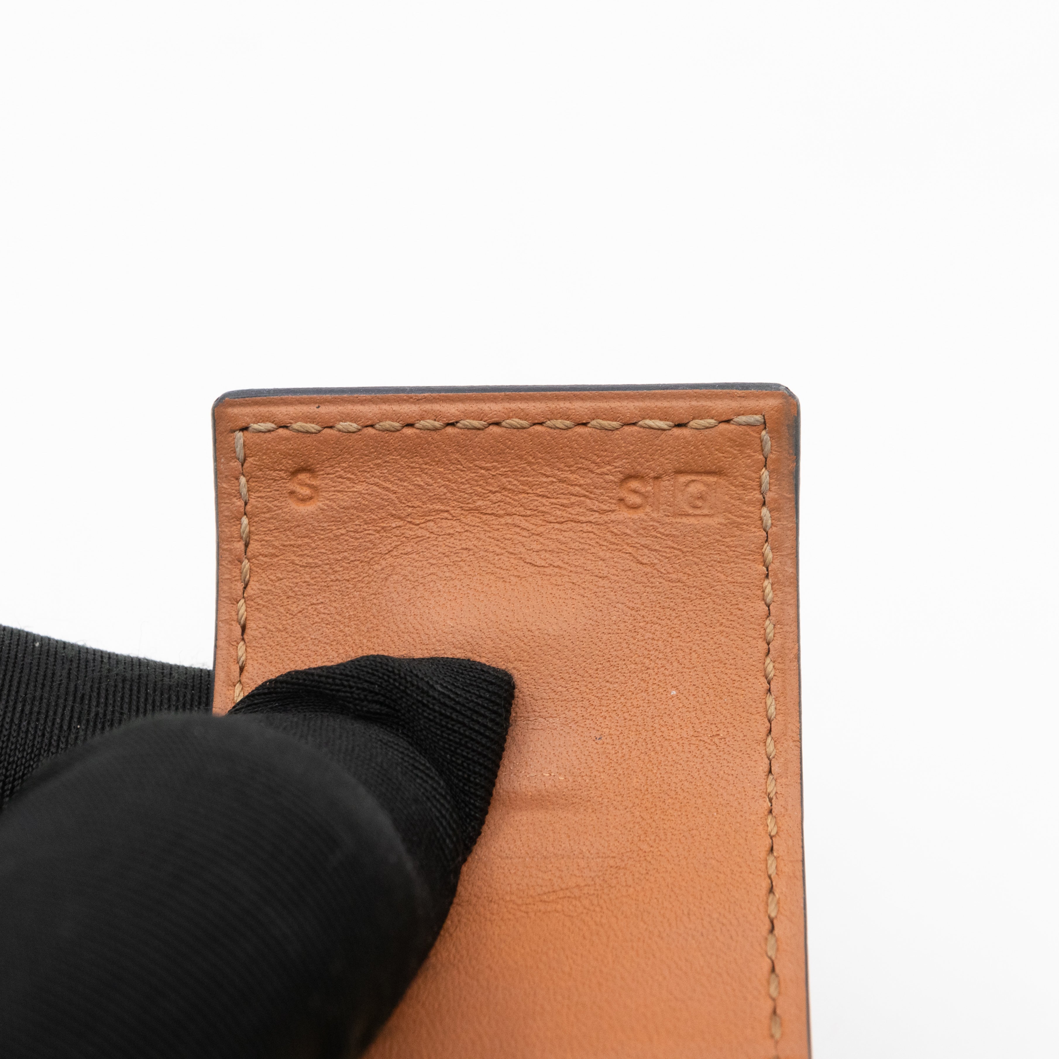 Collier de Chien Bracelet Gold & Black Leather