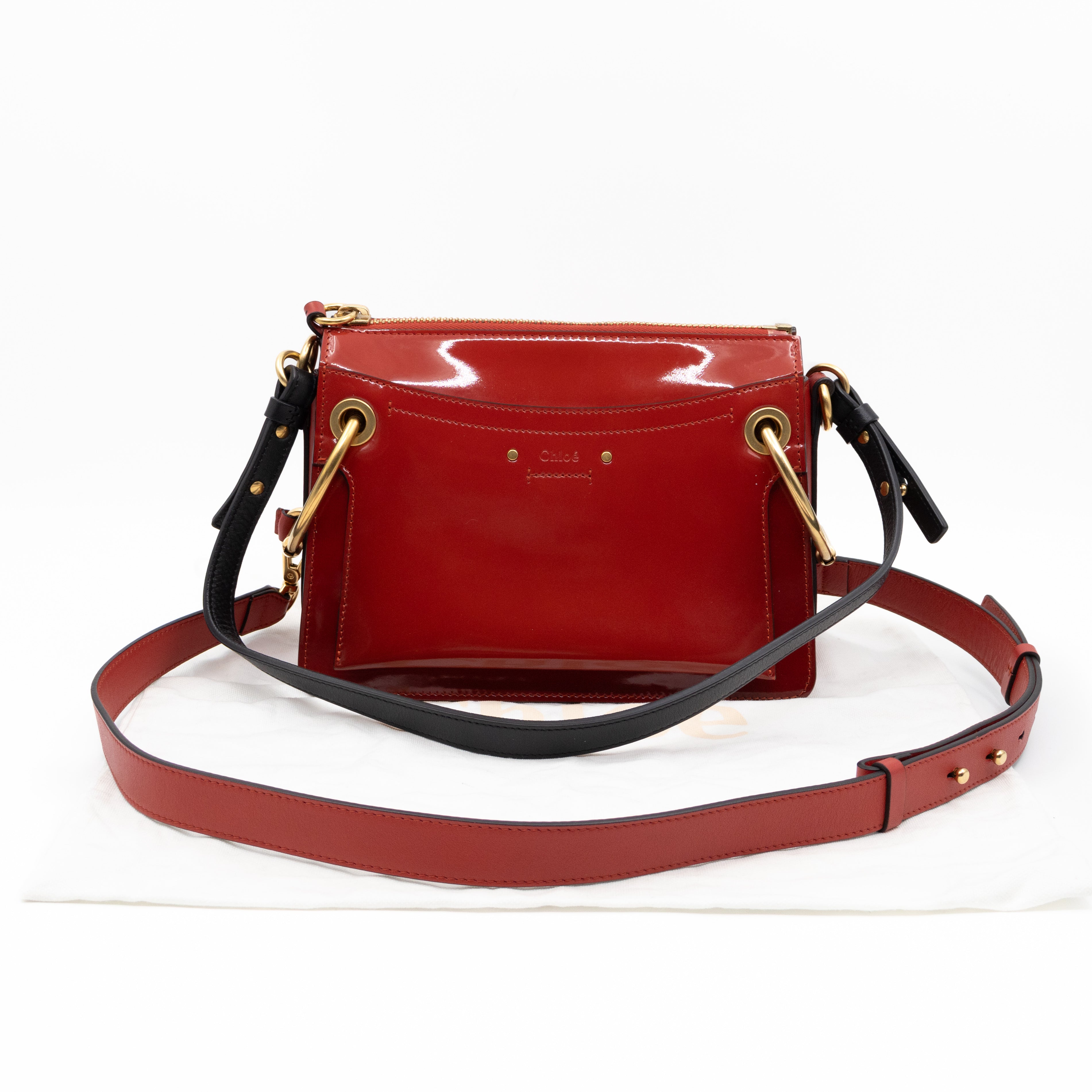 Roy Bag Red Patent Leather