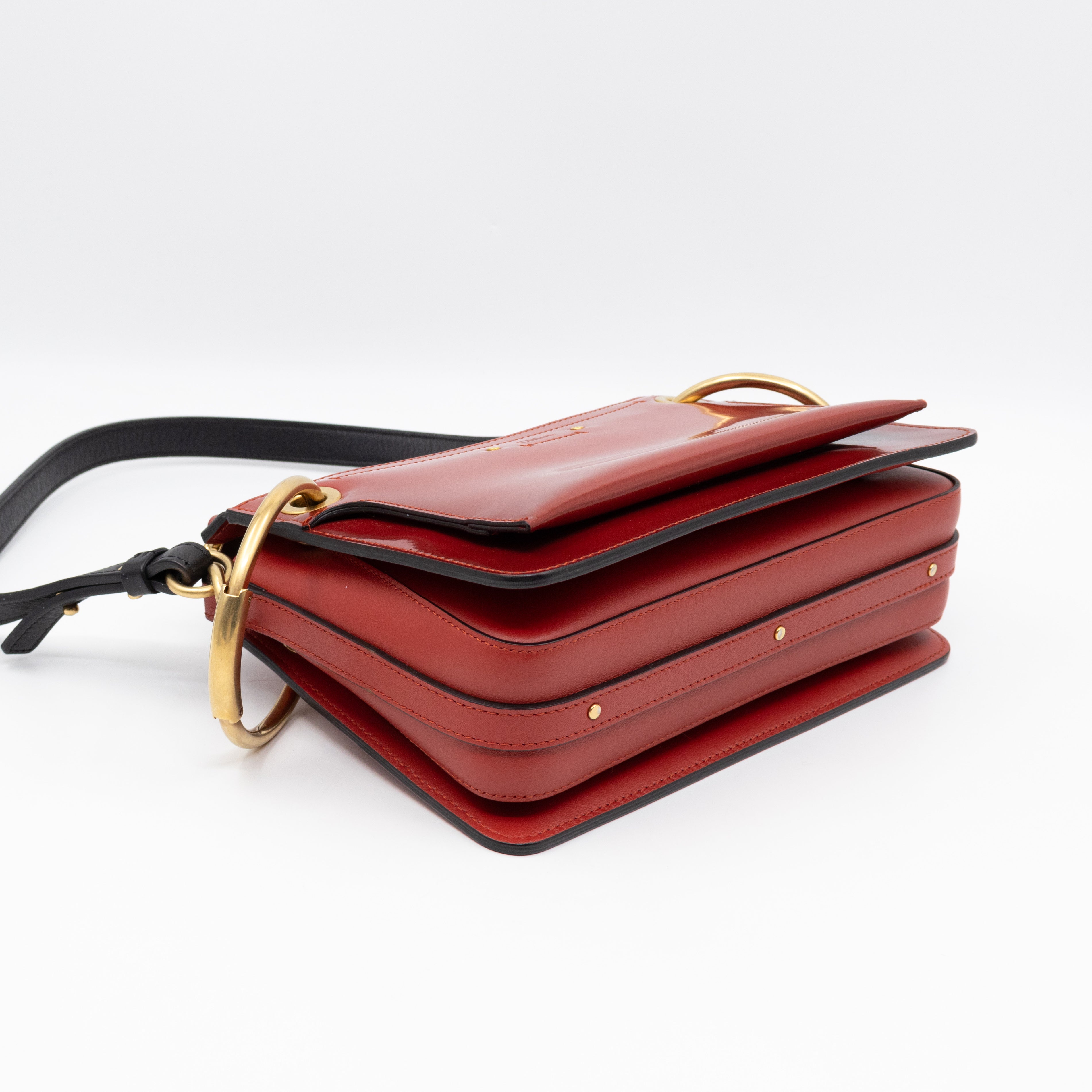 Roy Bag Red Patent Leather