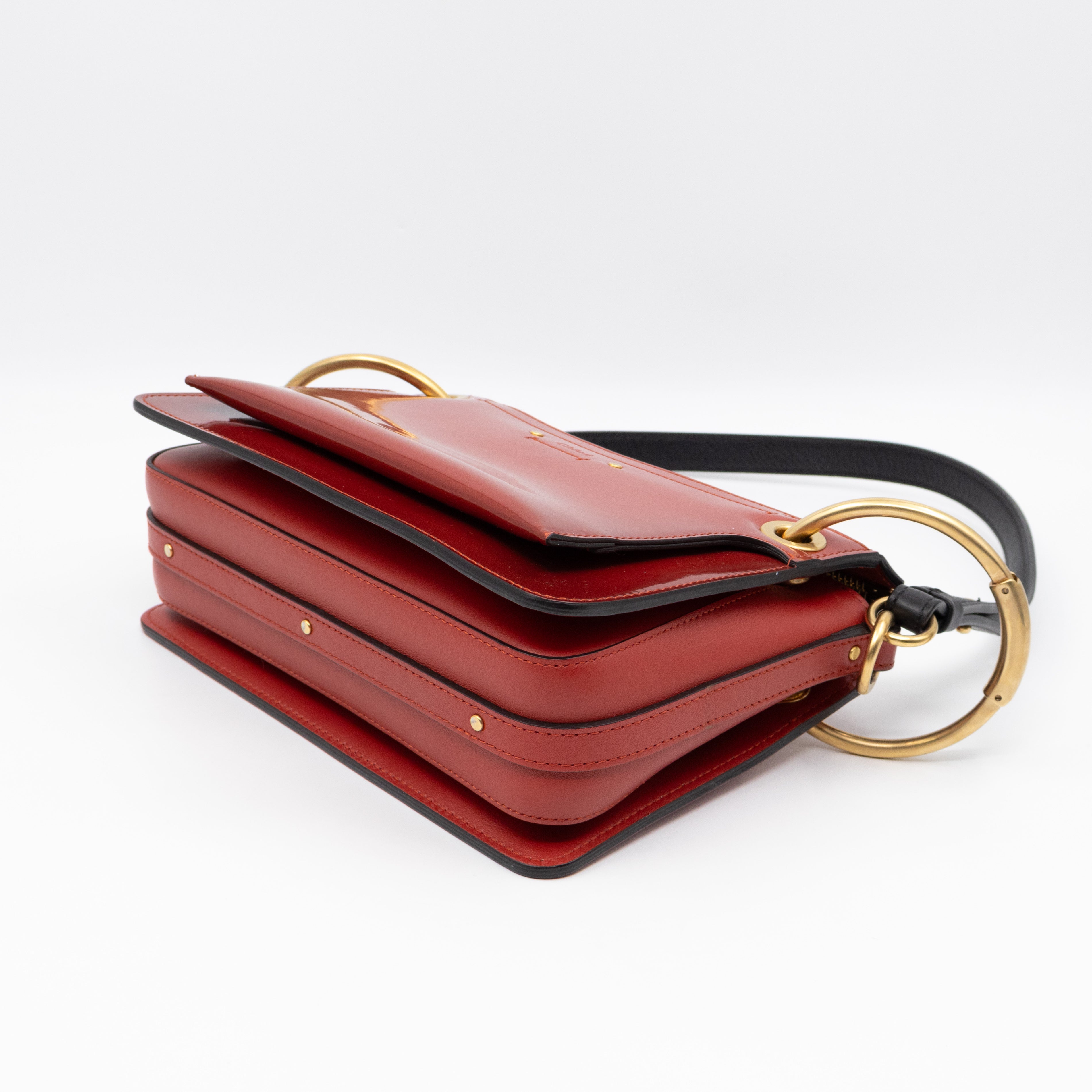 Roy Bag Red Patent Leather