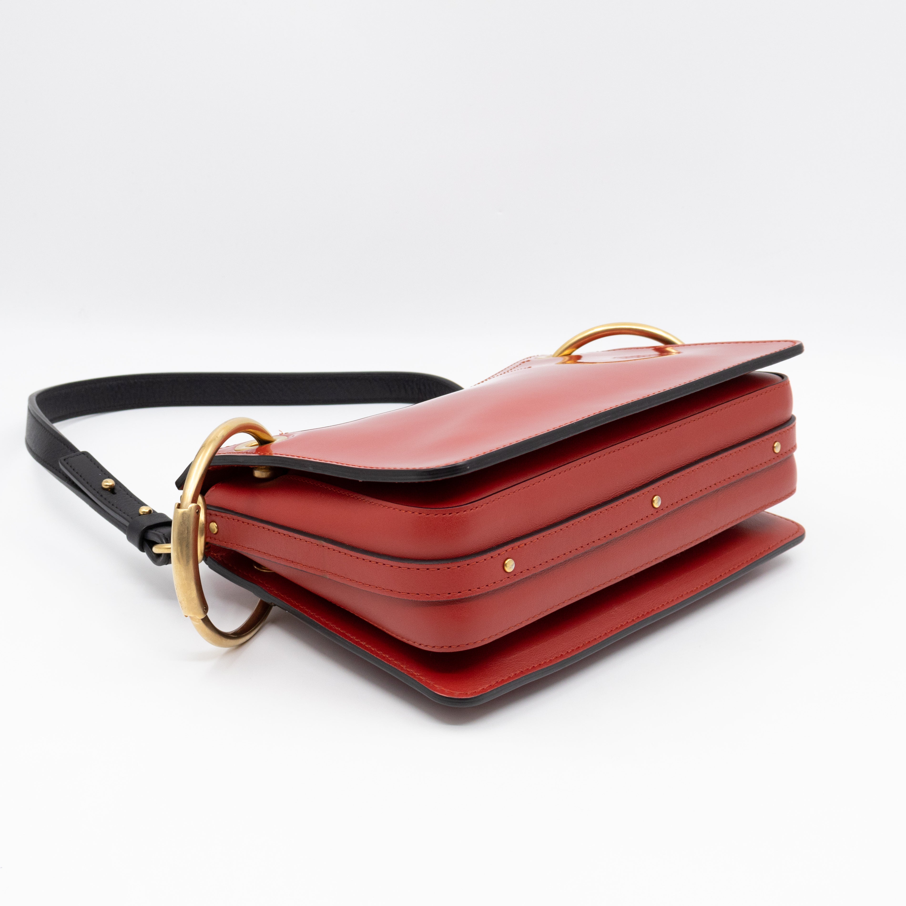 Roy Bag Red Patent Leather
