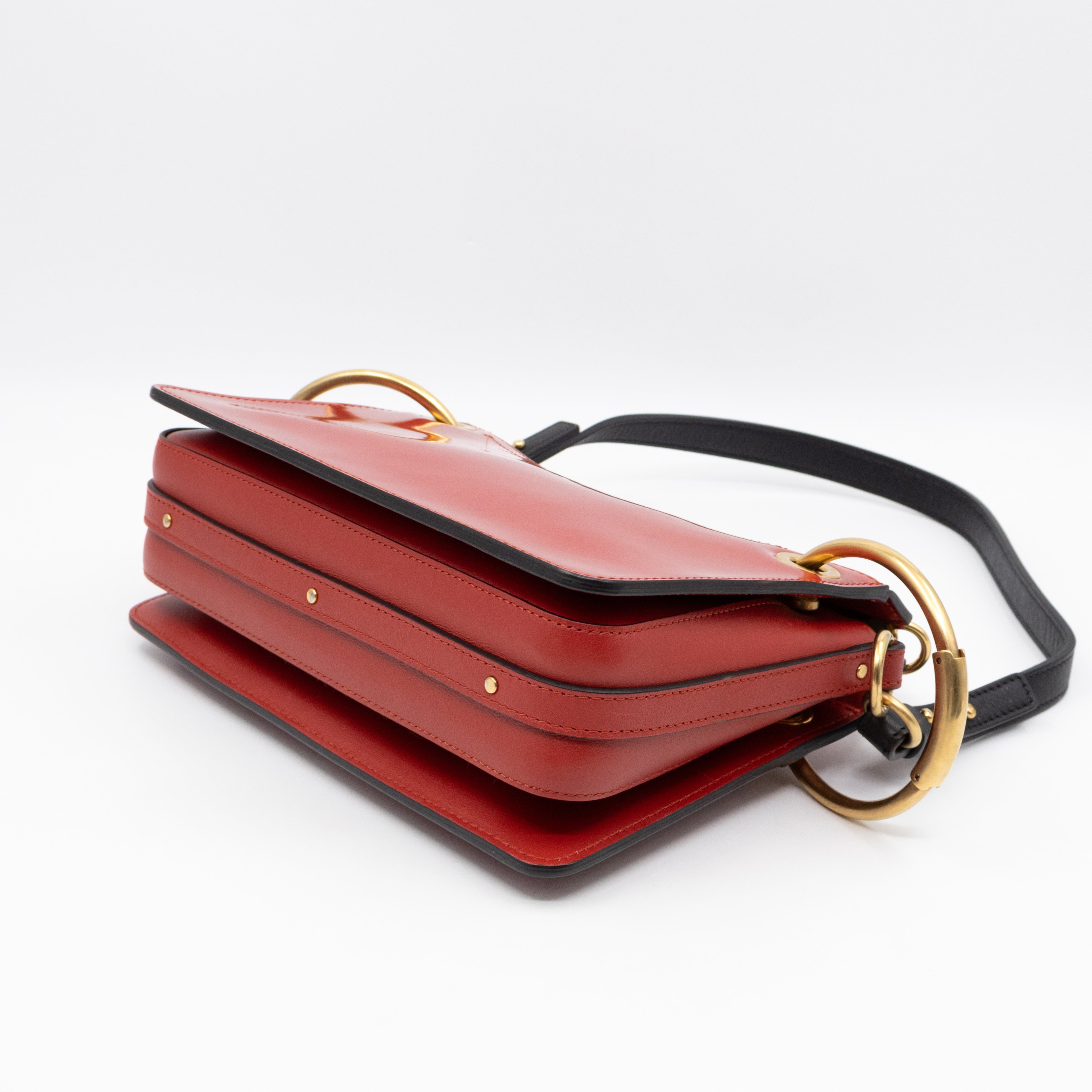 Roy Bag Red Patent Leather