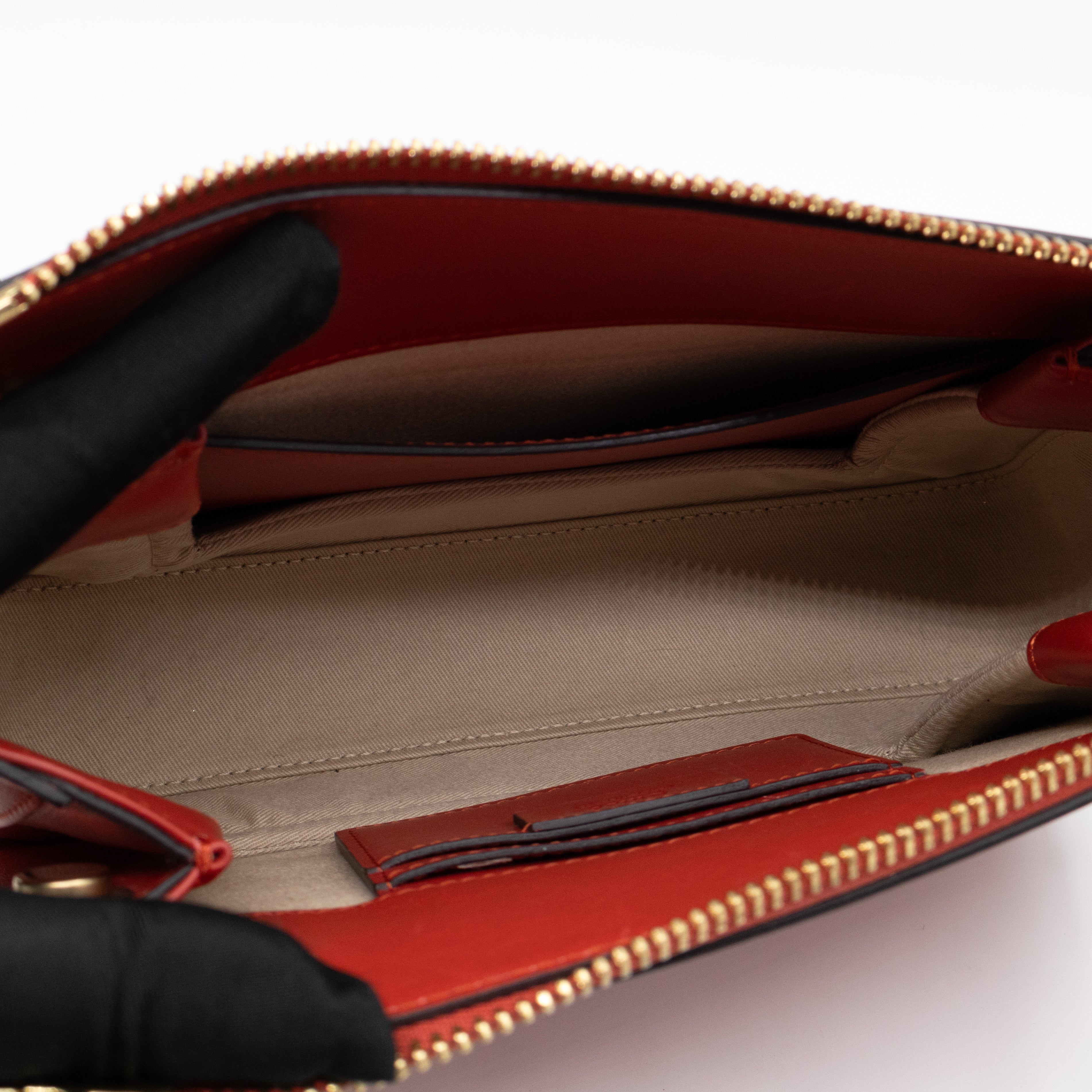 Roy Bag Red Patent Leather