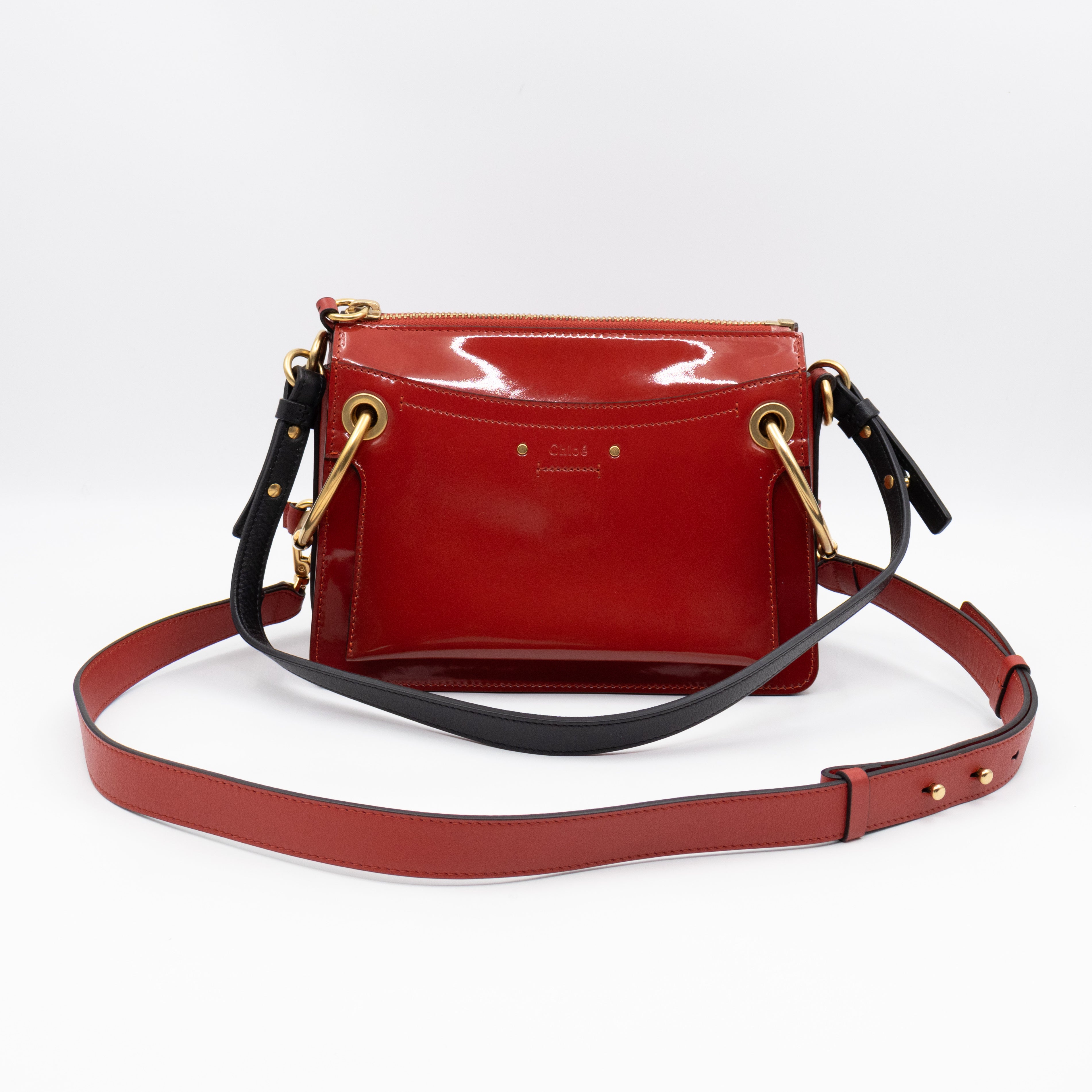 Roy Bag Red Patent Leather