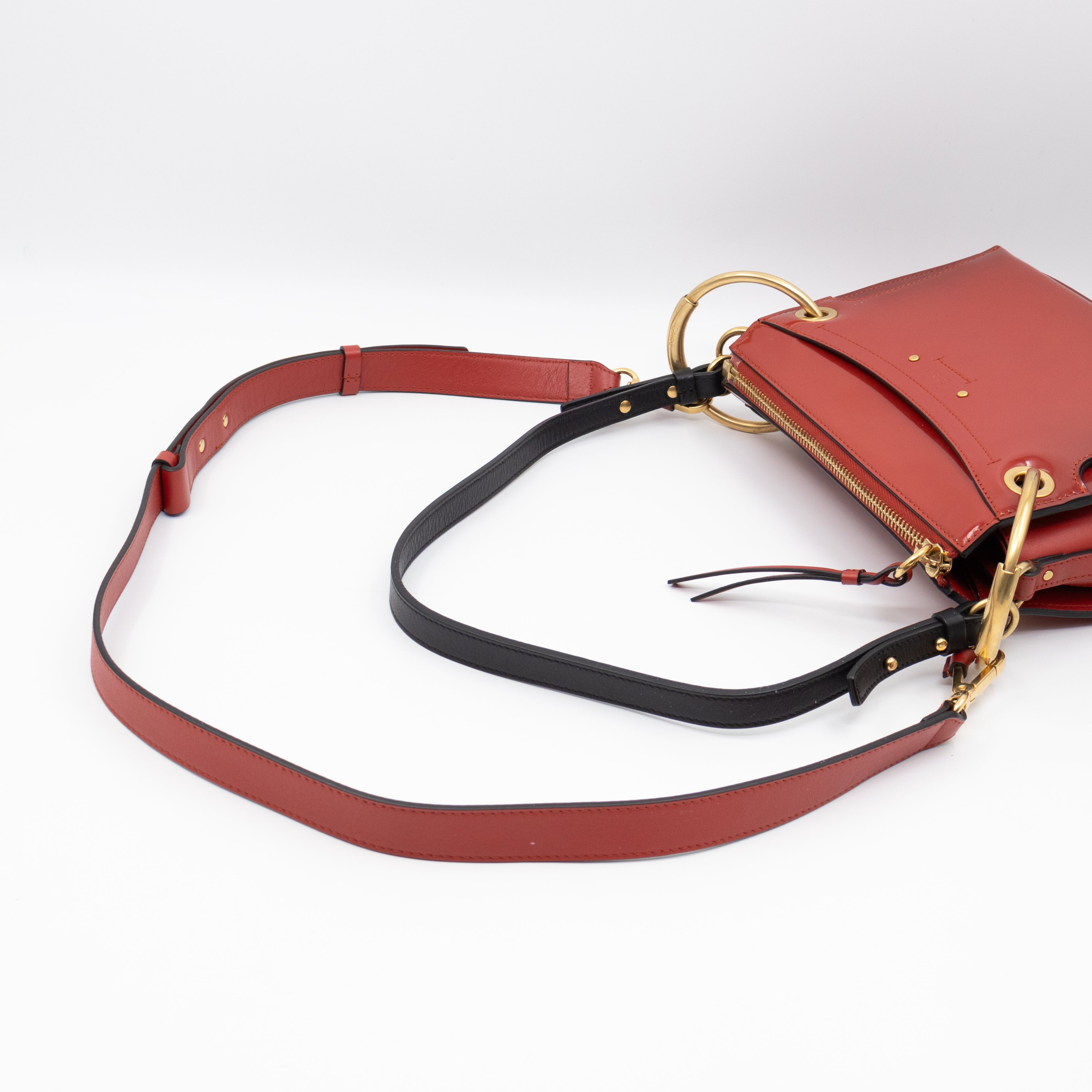 Roy Bag Red Patent Leather
