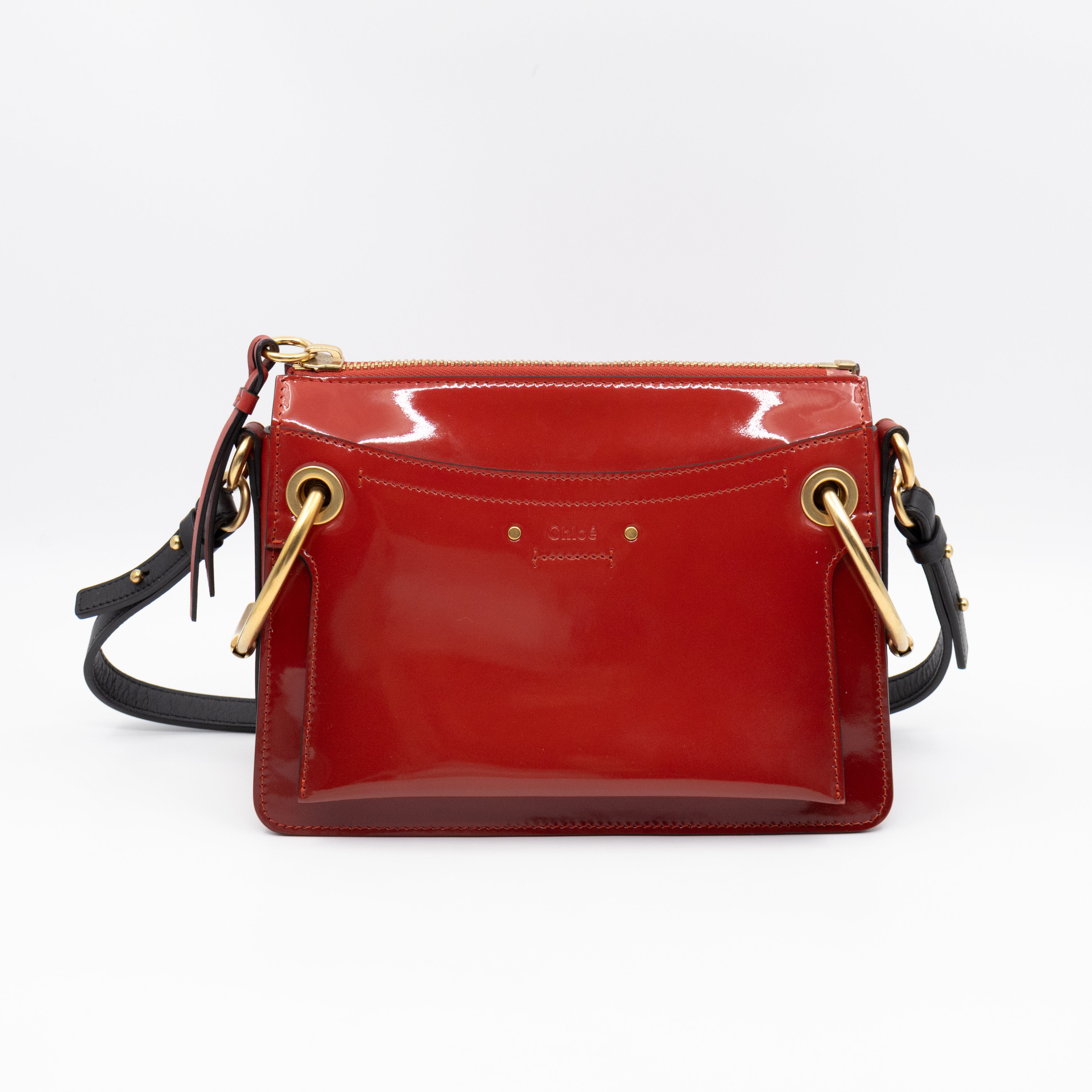 Roy Bag Red Patent Leather
