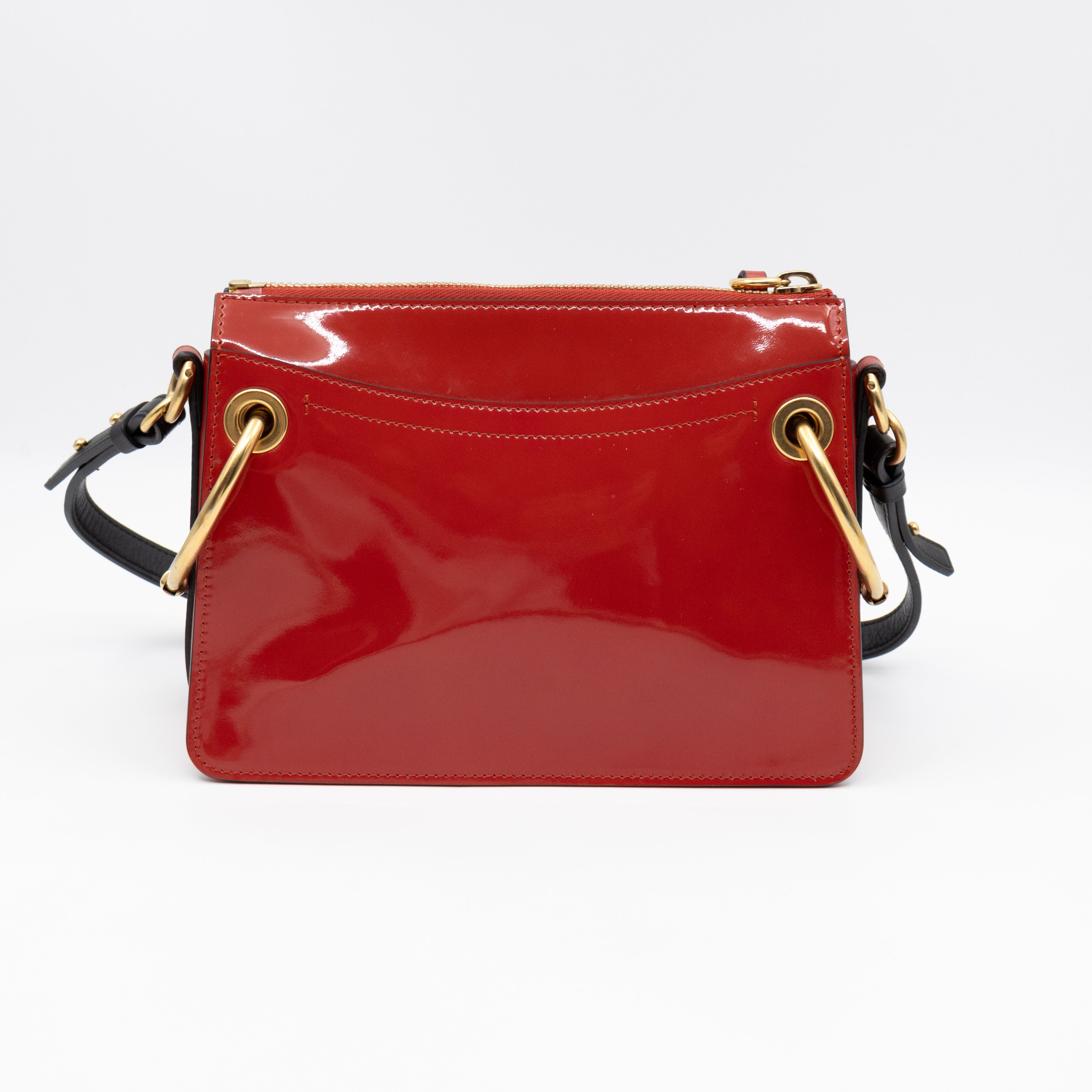 Roy Bag Red Patent Leather